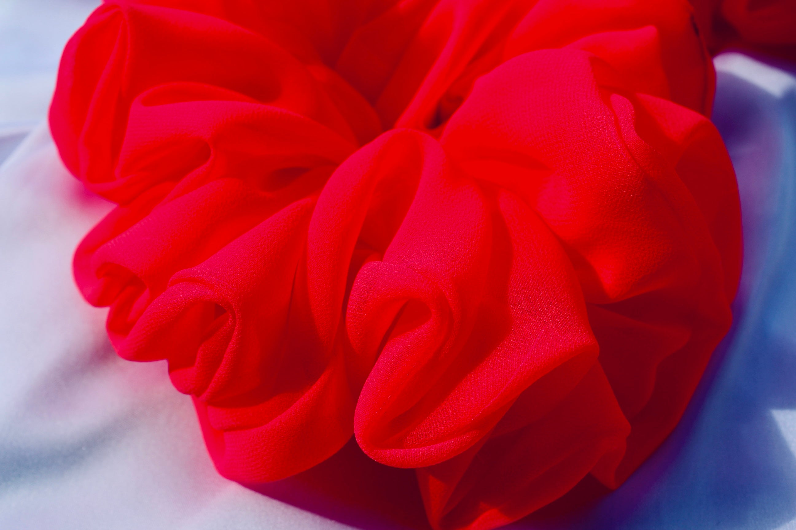 Calypso Chiffon XL hair scrunchie