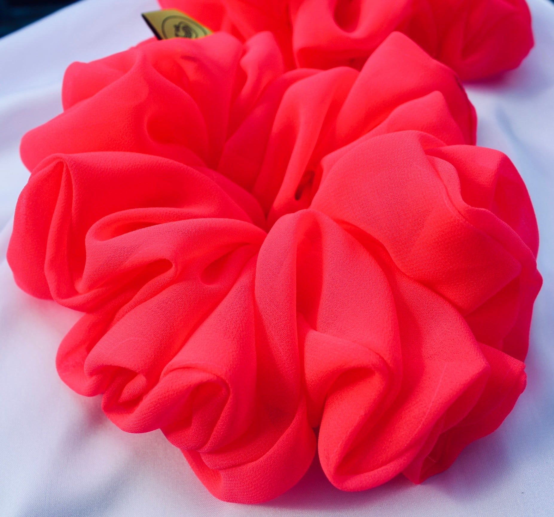 Calypso Chiffon XL hair scrunchie