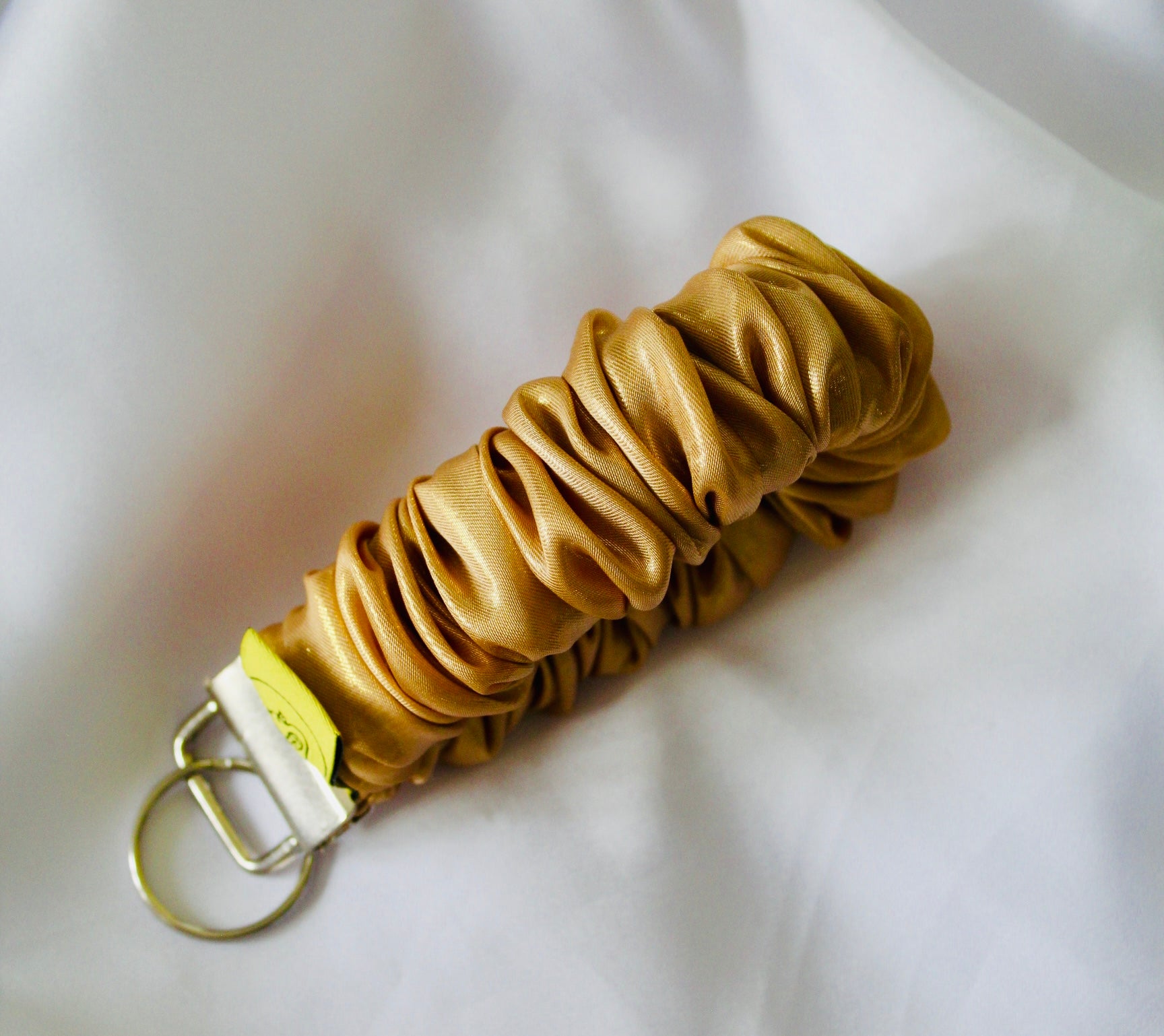 Gold Metallic Scrunkey