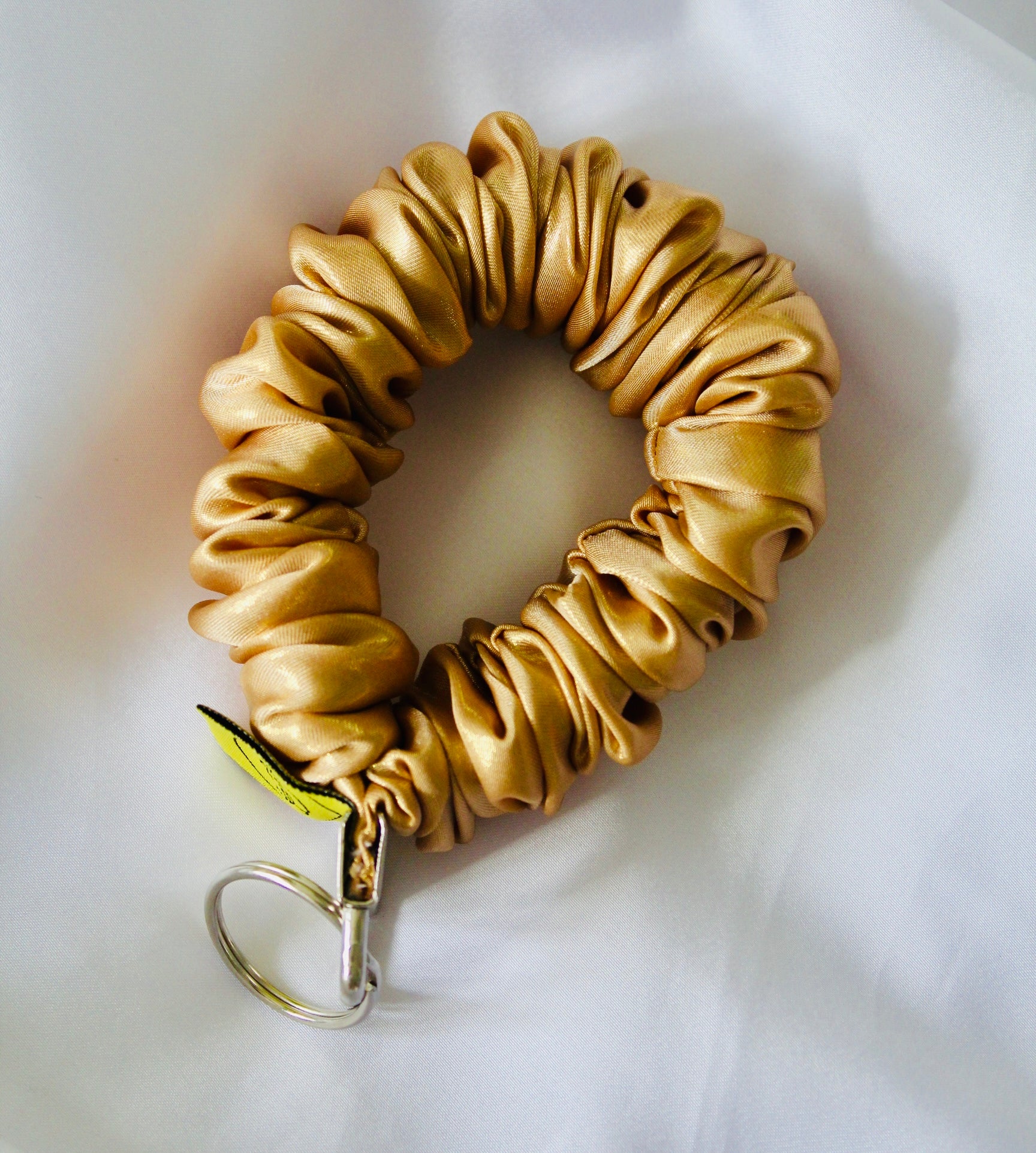 Gold Metallic Scrunkey