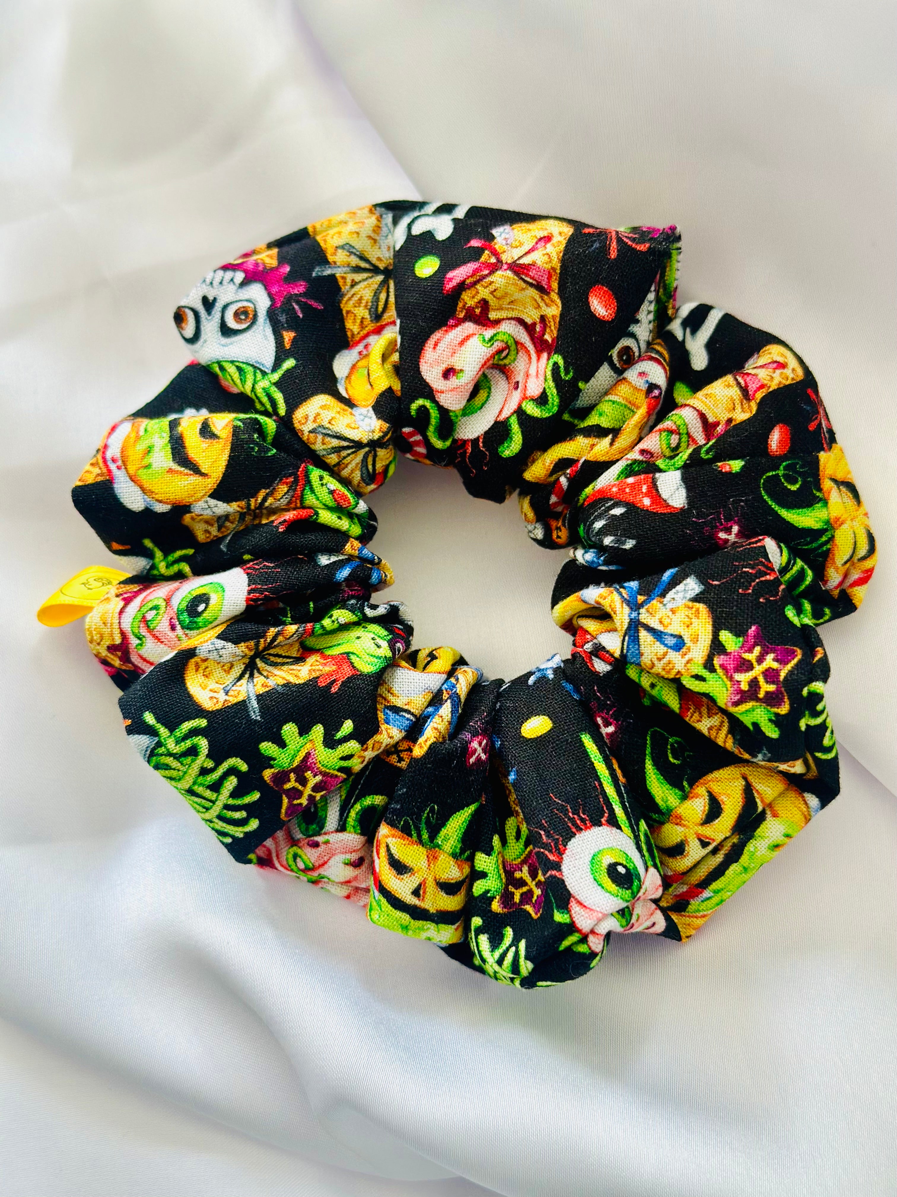Hocus Pocus Cocktail Cotton Hair Scrunchie