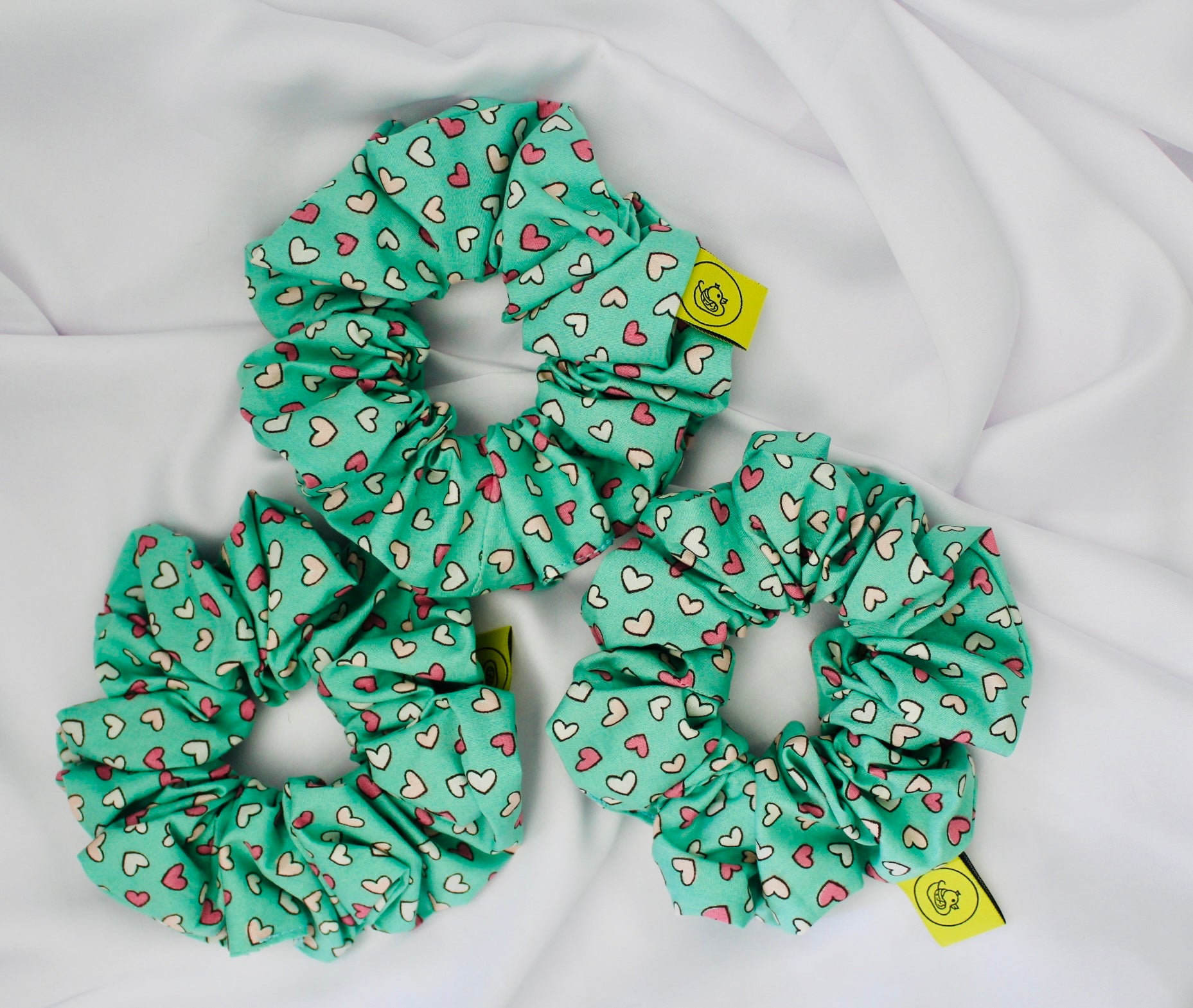 Love Heart Scrunchie