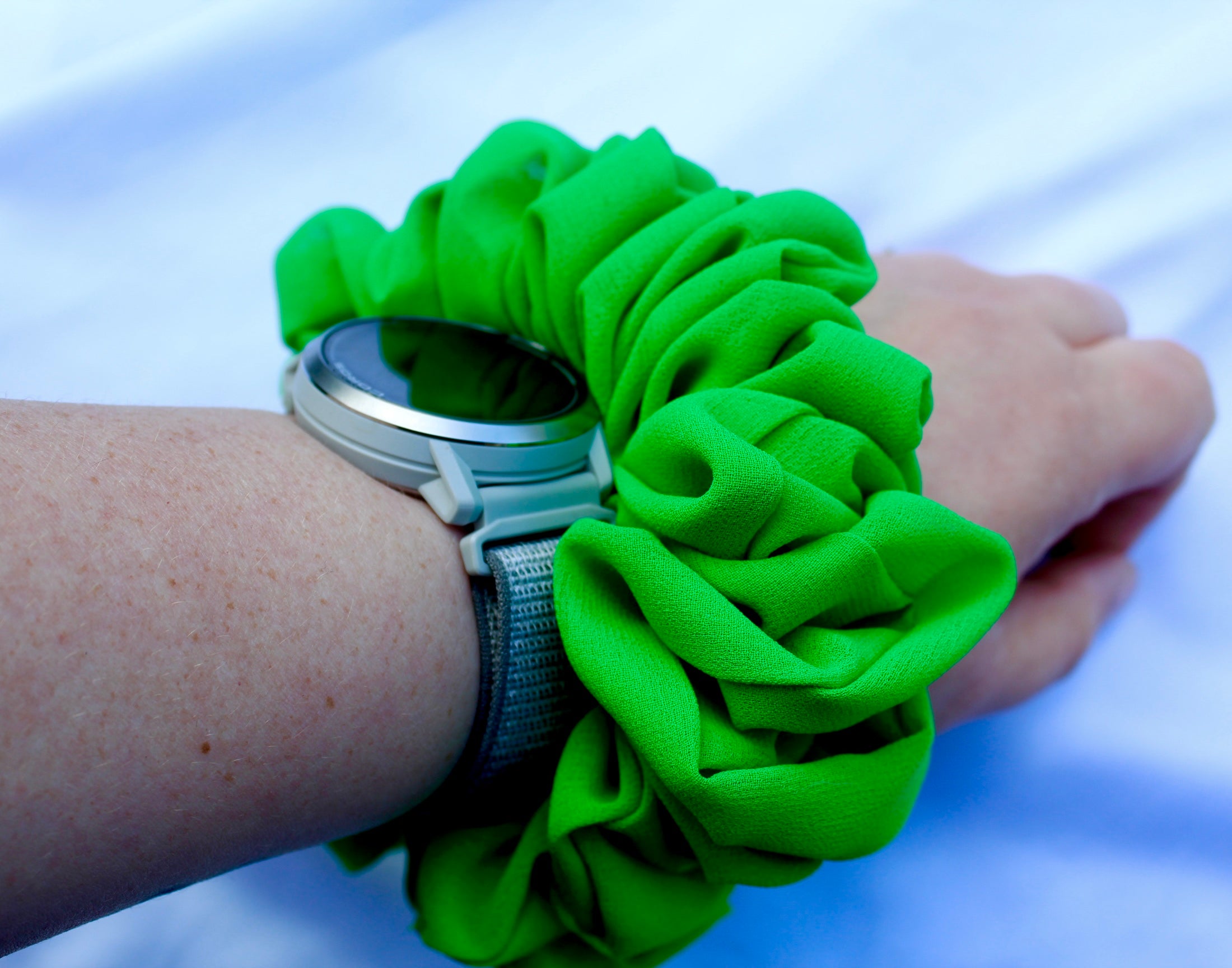 Sarndra Chiffon Large hair scrunchie