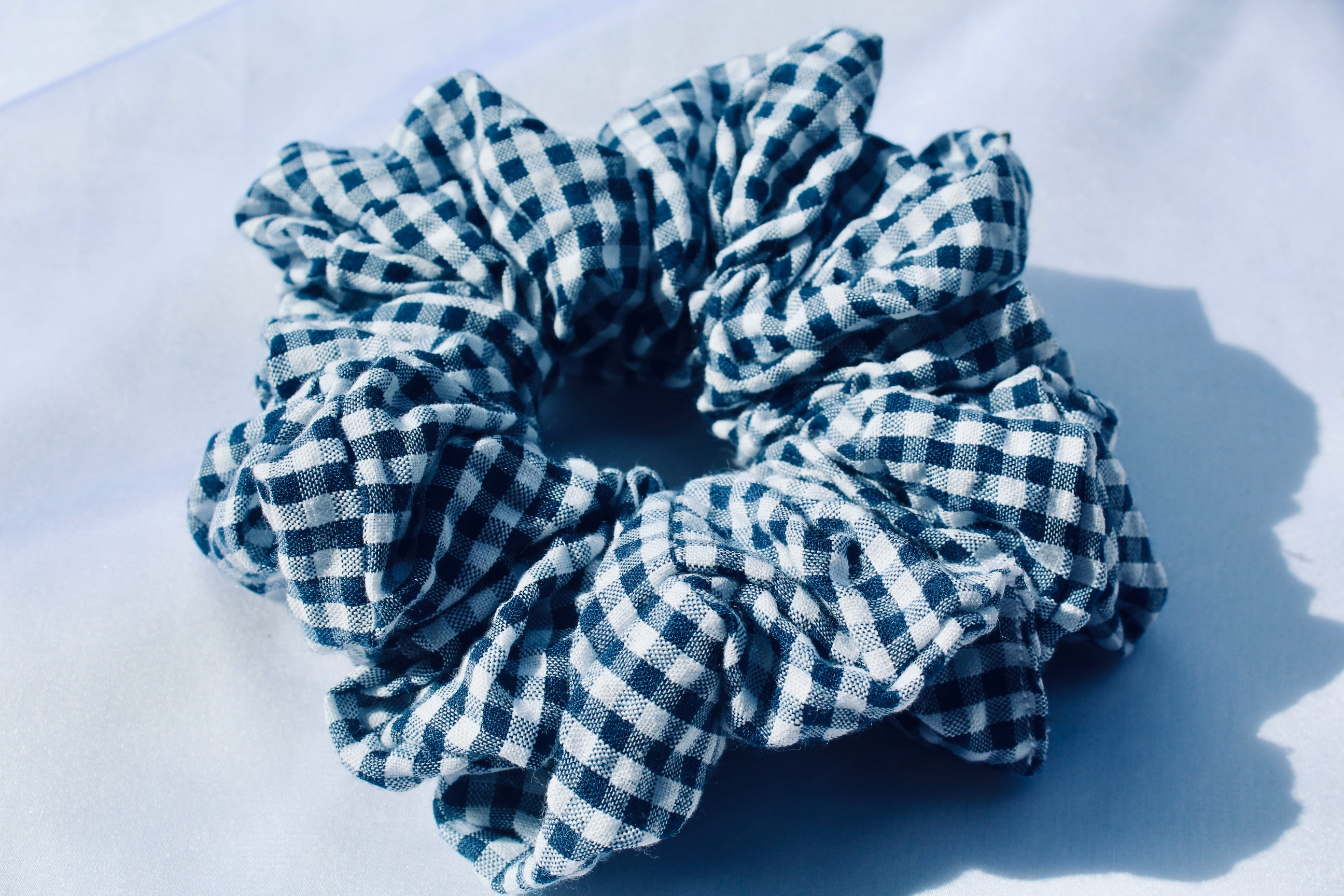 Blueberry Picnic Hair Scrunchie