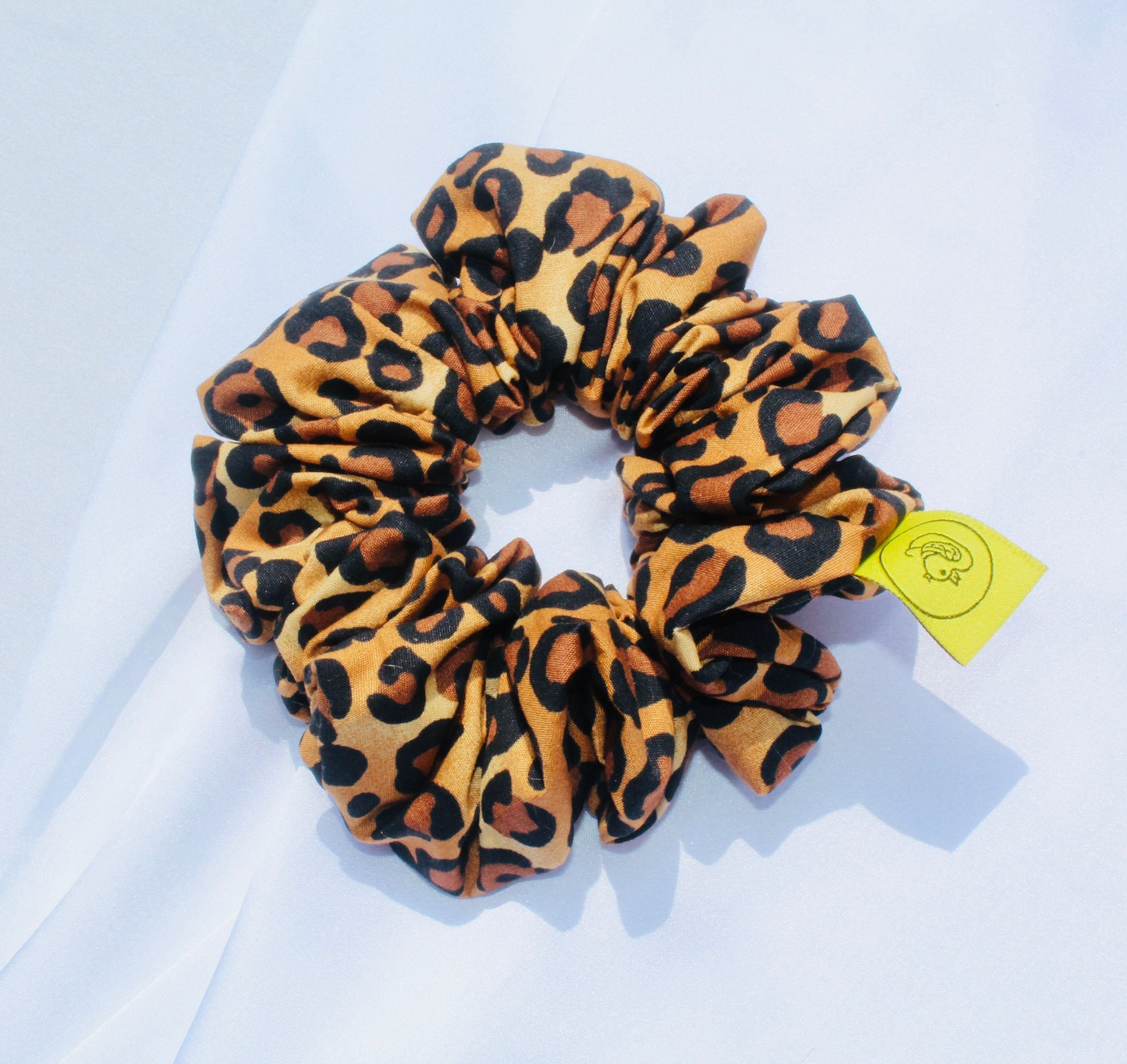 Bold Safari Hair Scrunchie