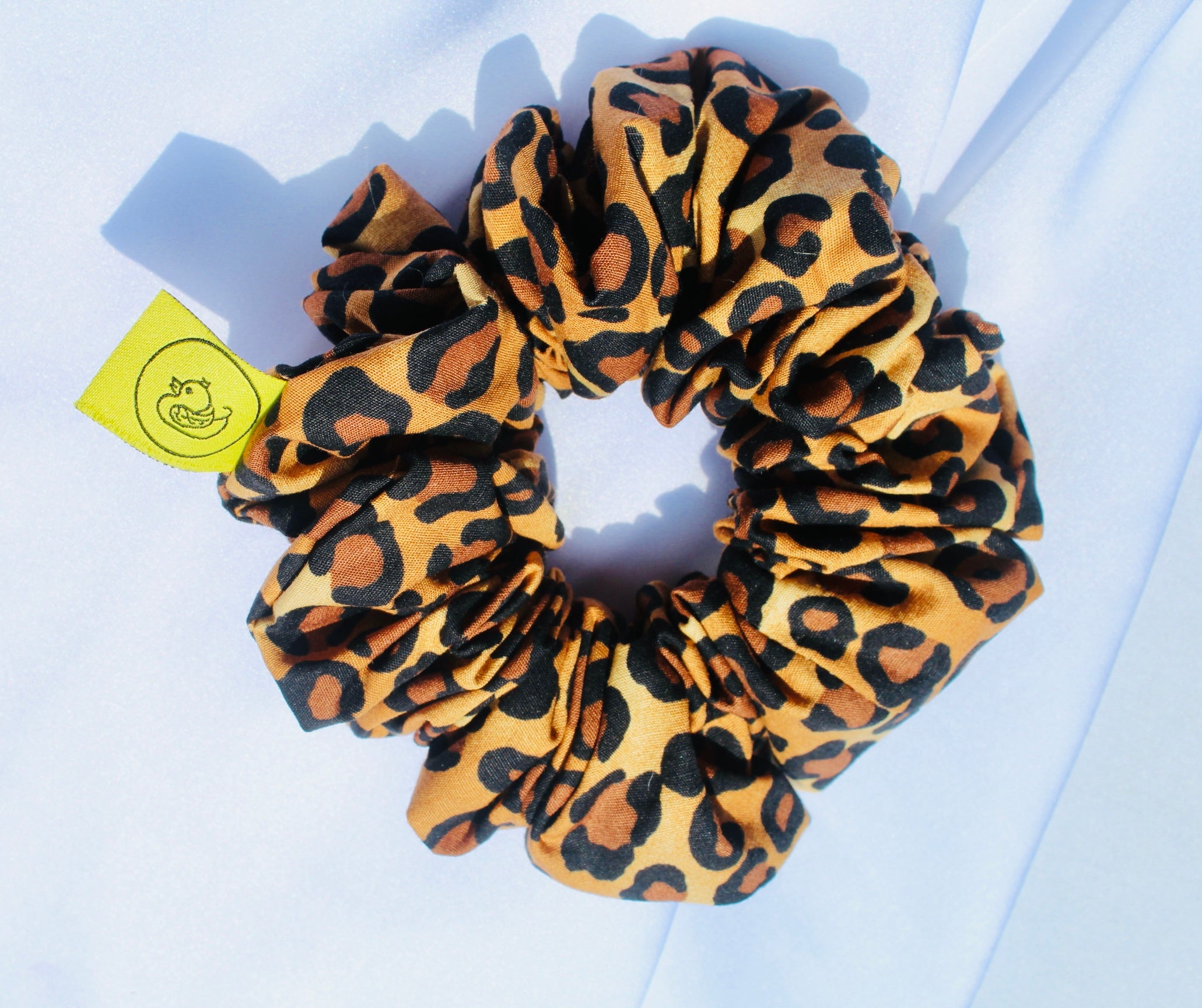 Bold Safari Hair Scrunchie