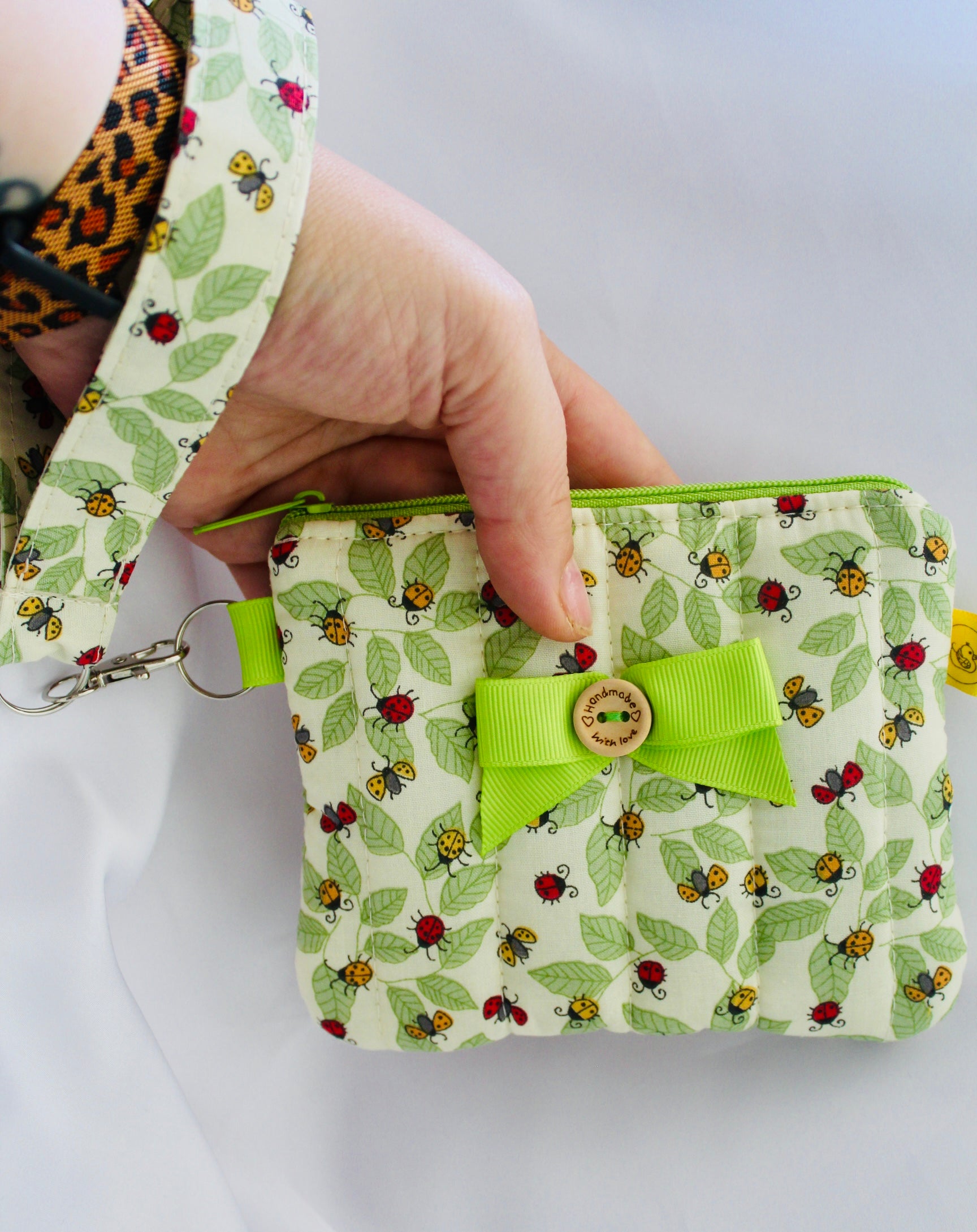 Ladybird Purse and wrist strap