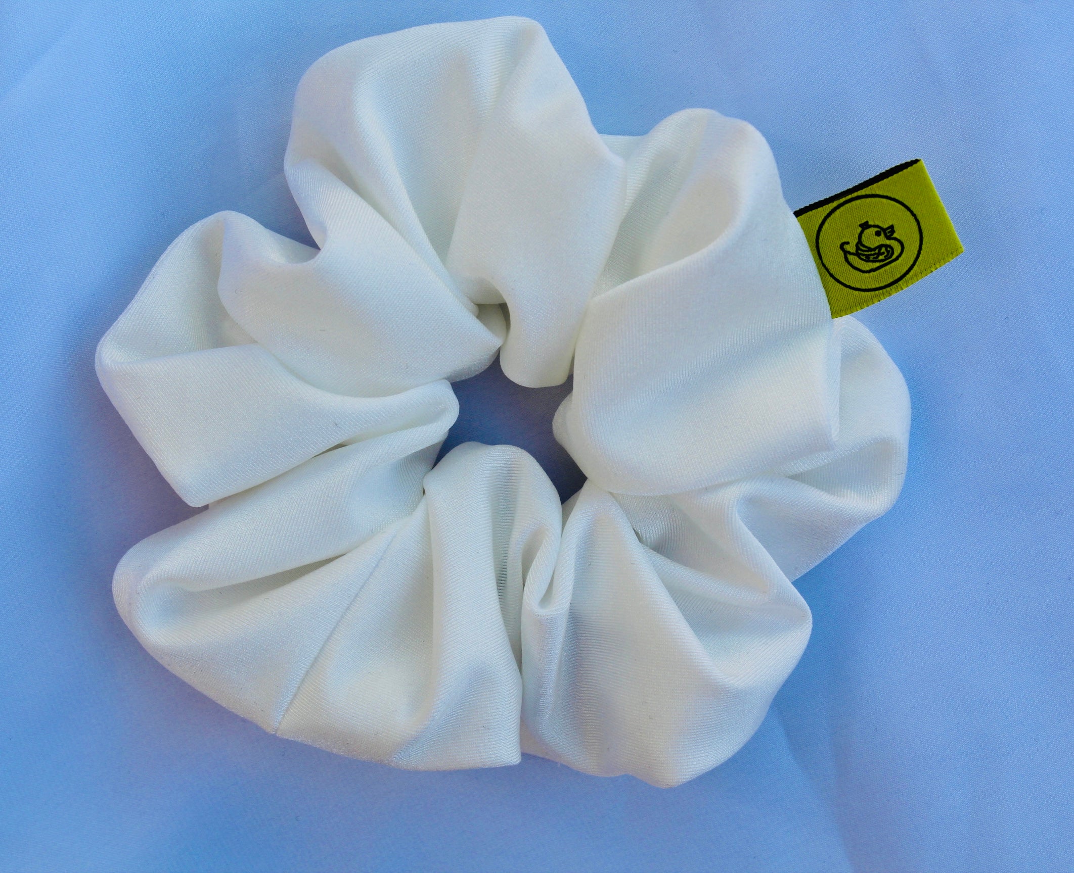 Cream Active Scrunchie