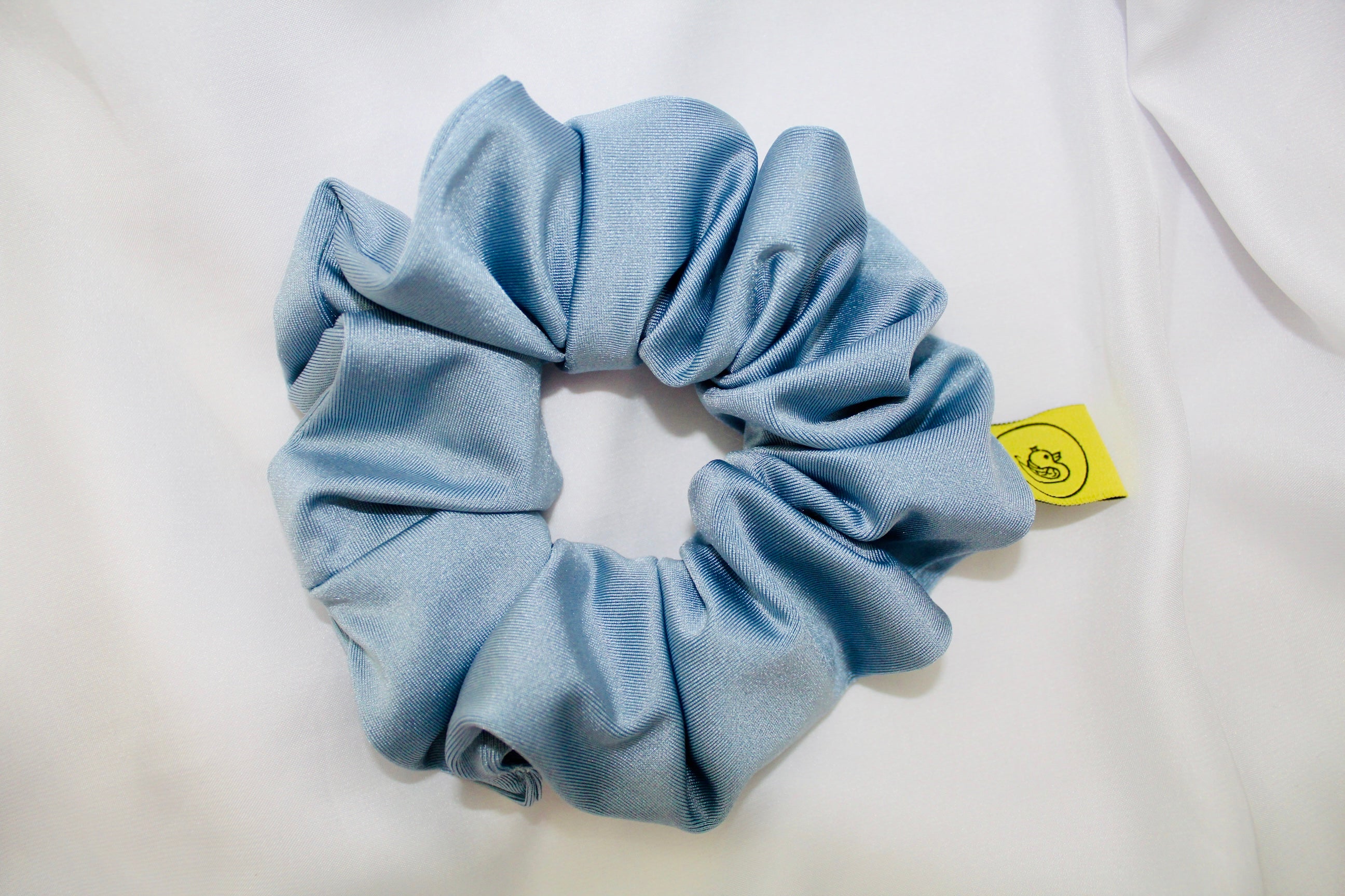 Steel Blue Active Scrunchie