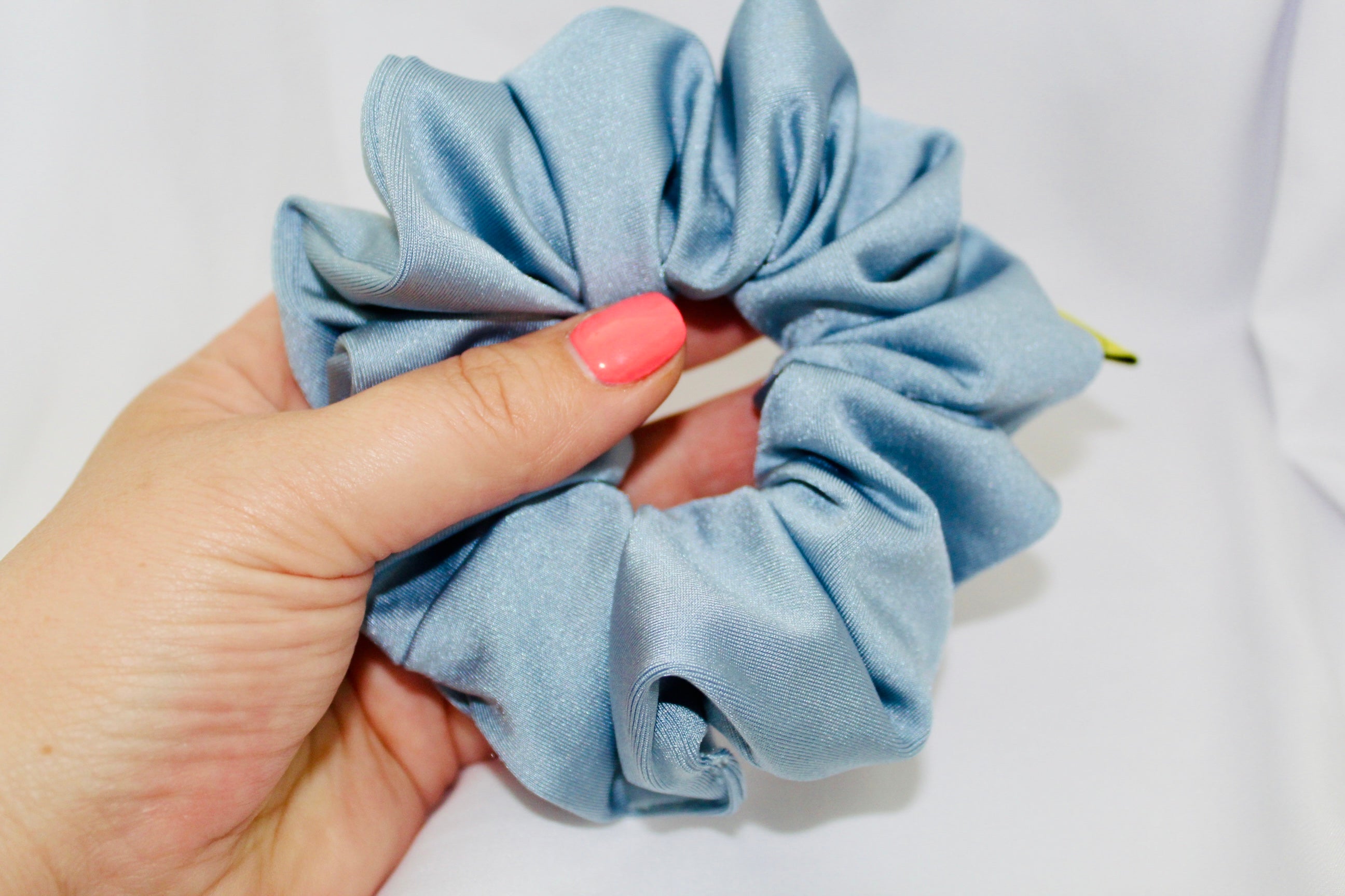 Steel Blue Active Scrunchie