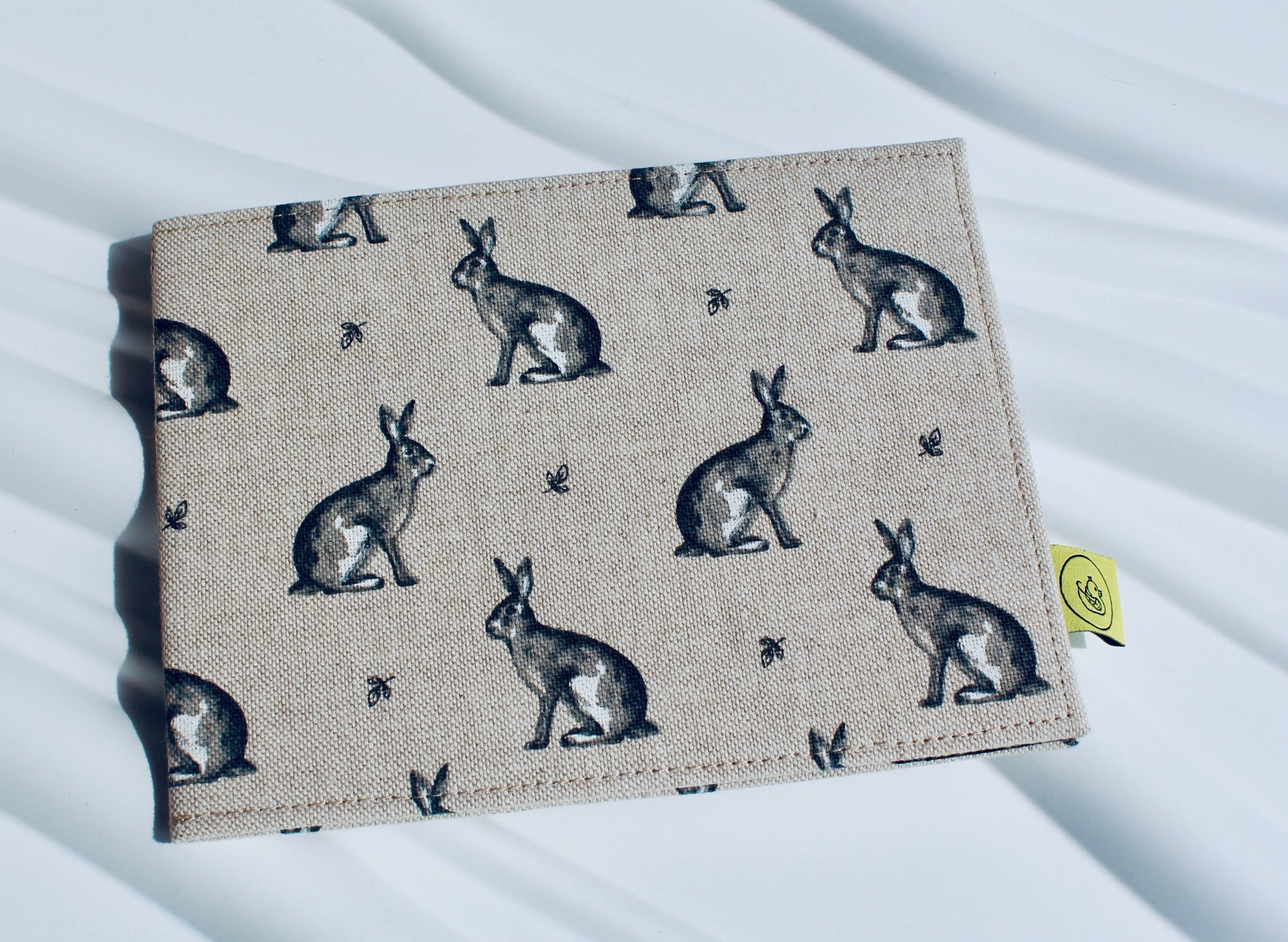 Brown Hare Disabled Badge Holder Booklet Style