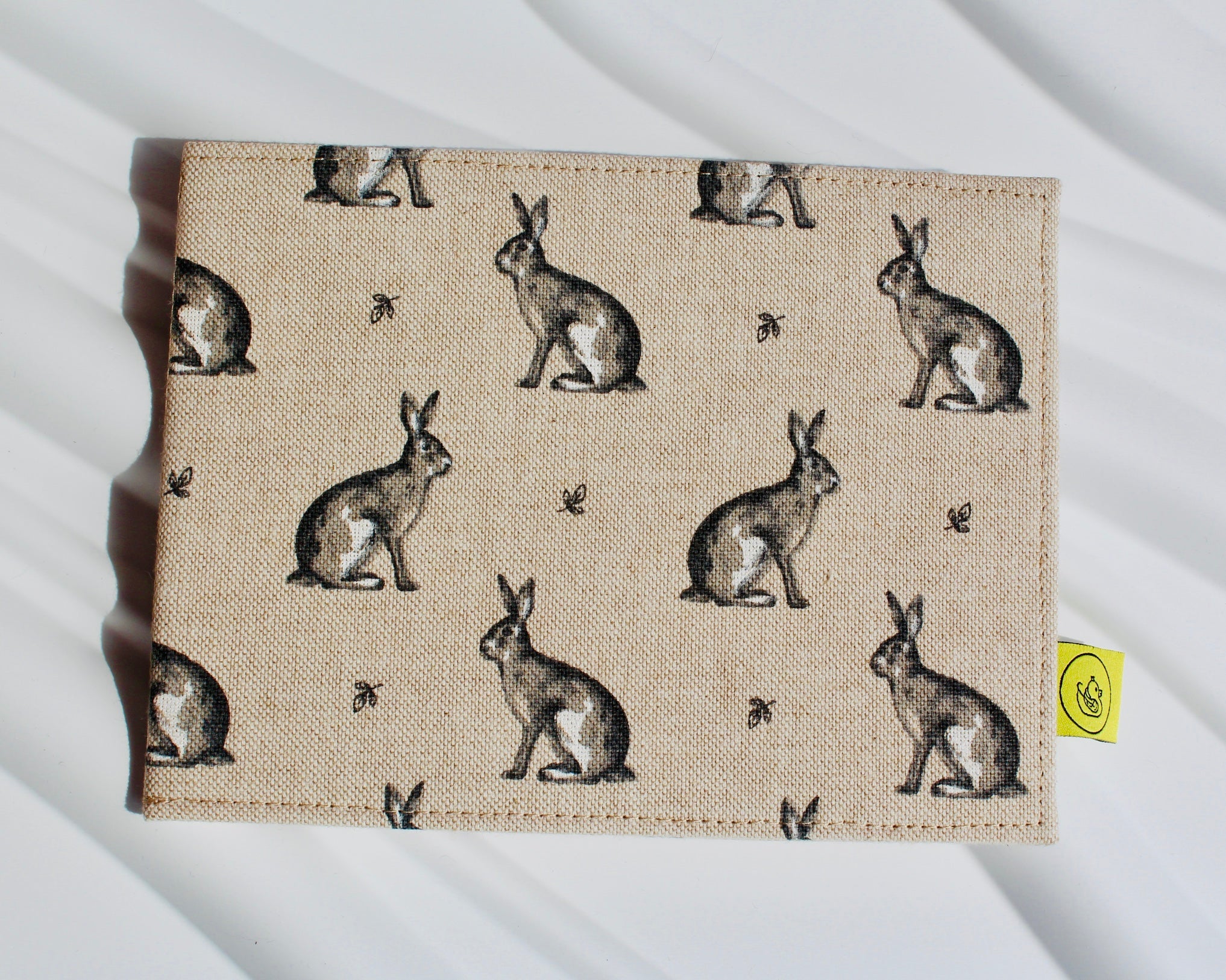 Brown Hare Disabled Badge Holder Booklet Style