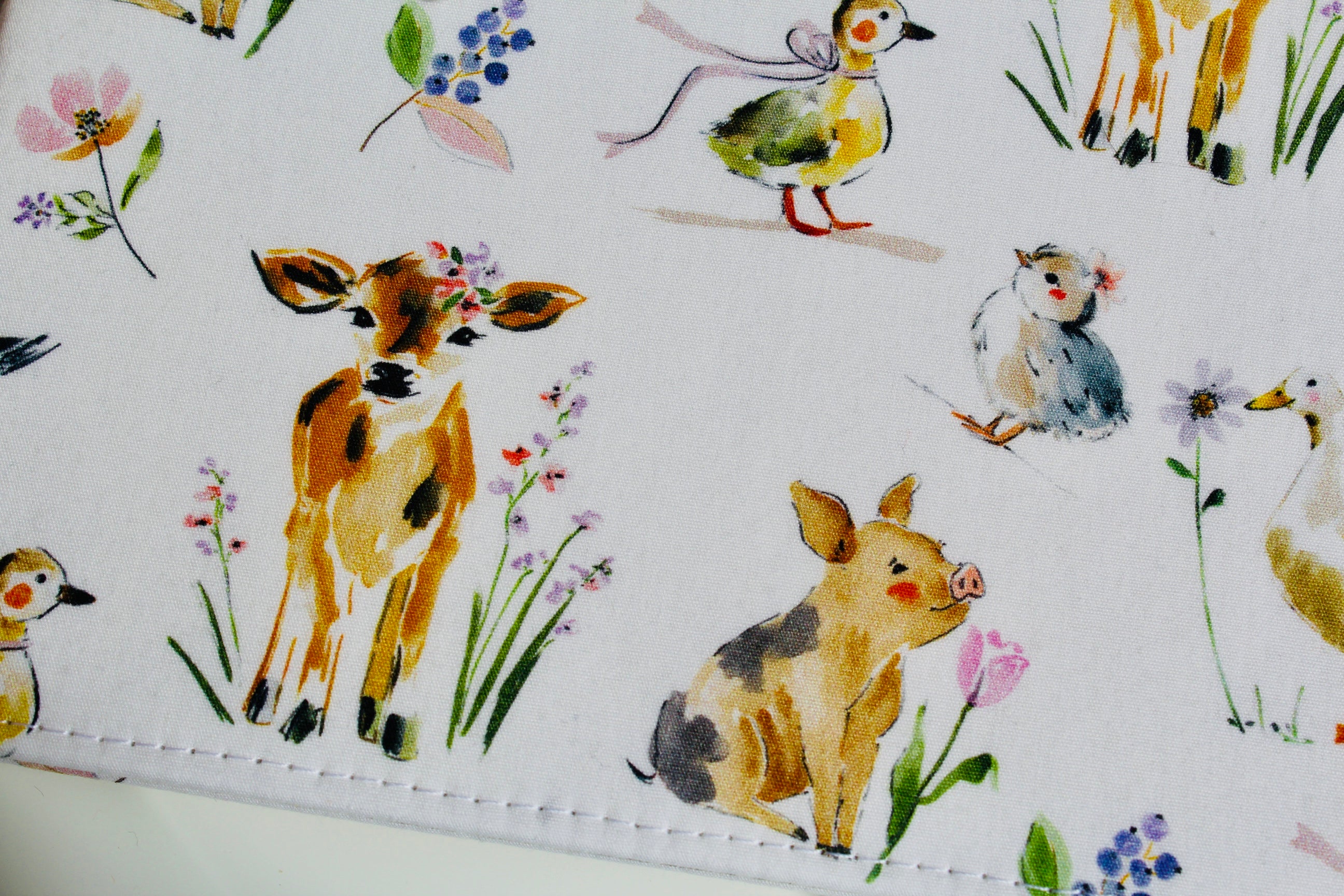 Farmyard Disabled Badge Holder Booklet Style
