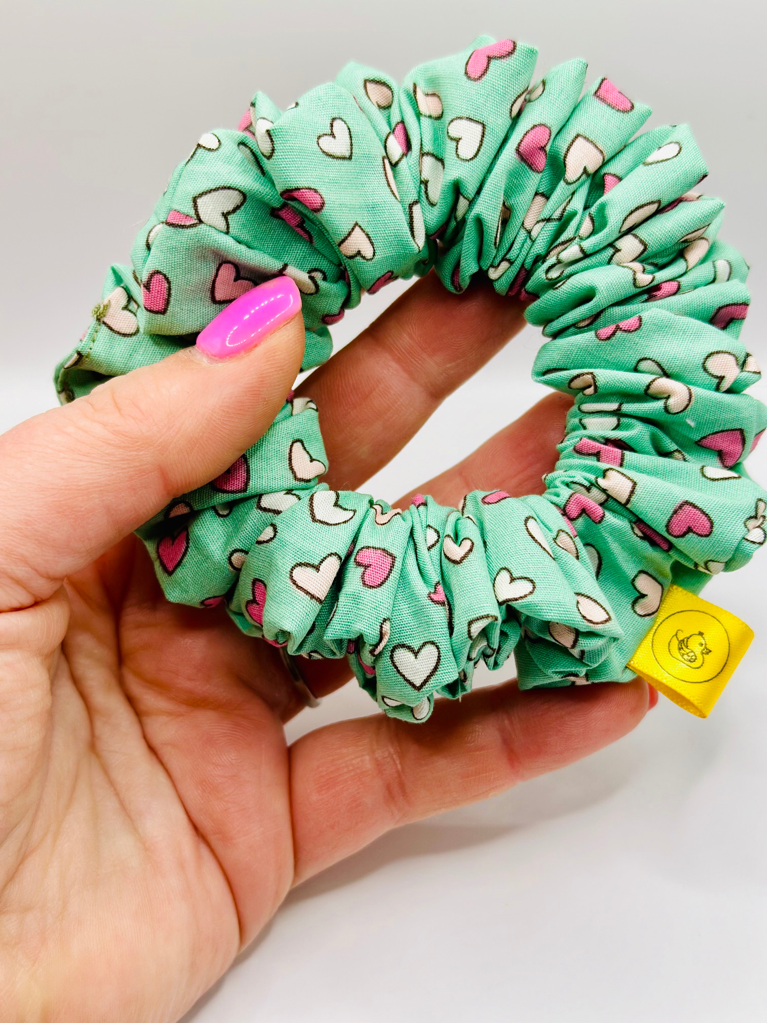 Love Heart Scrunchie