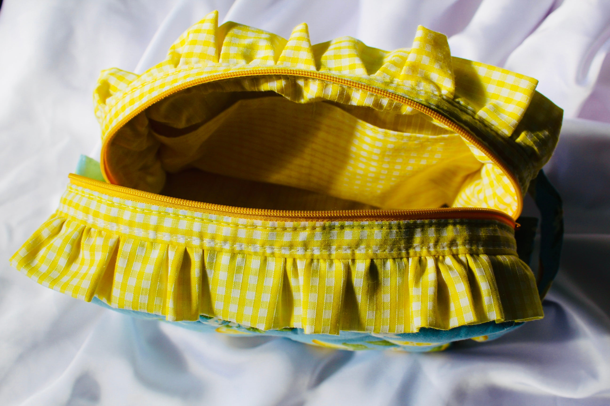 When Life gives you lemons Box cosmetic carry all makeup bag Large