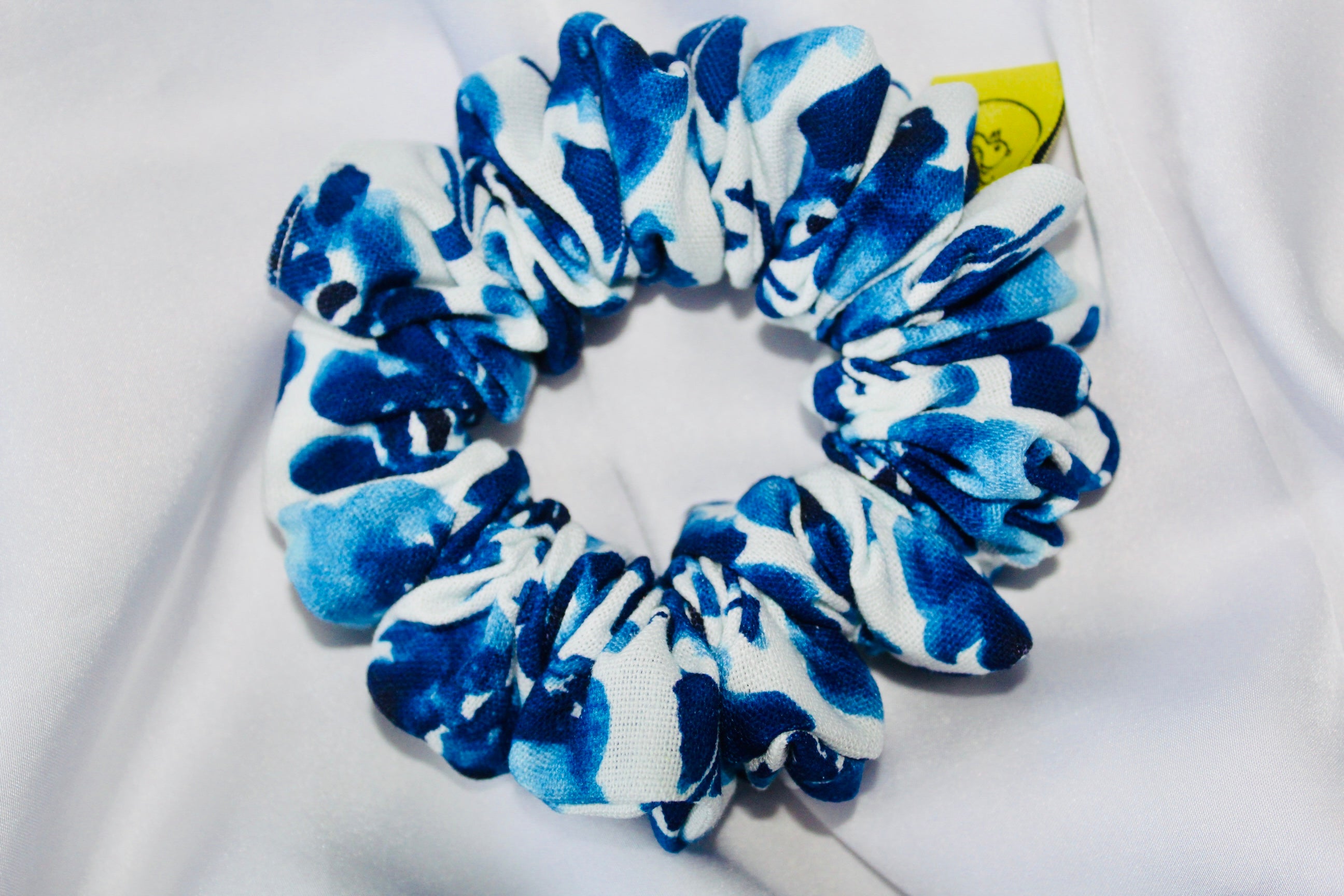 Blue Muse Large hair scrunchie