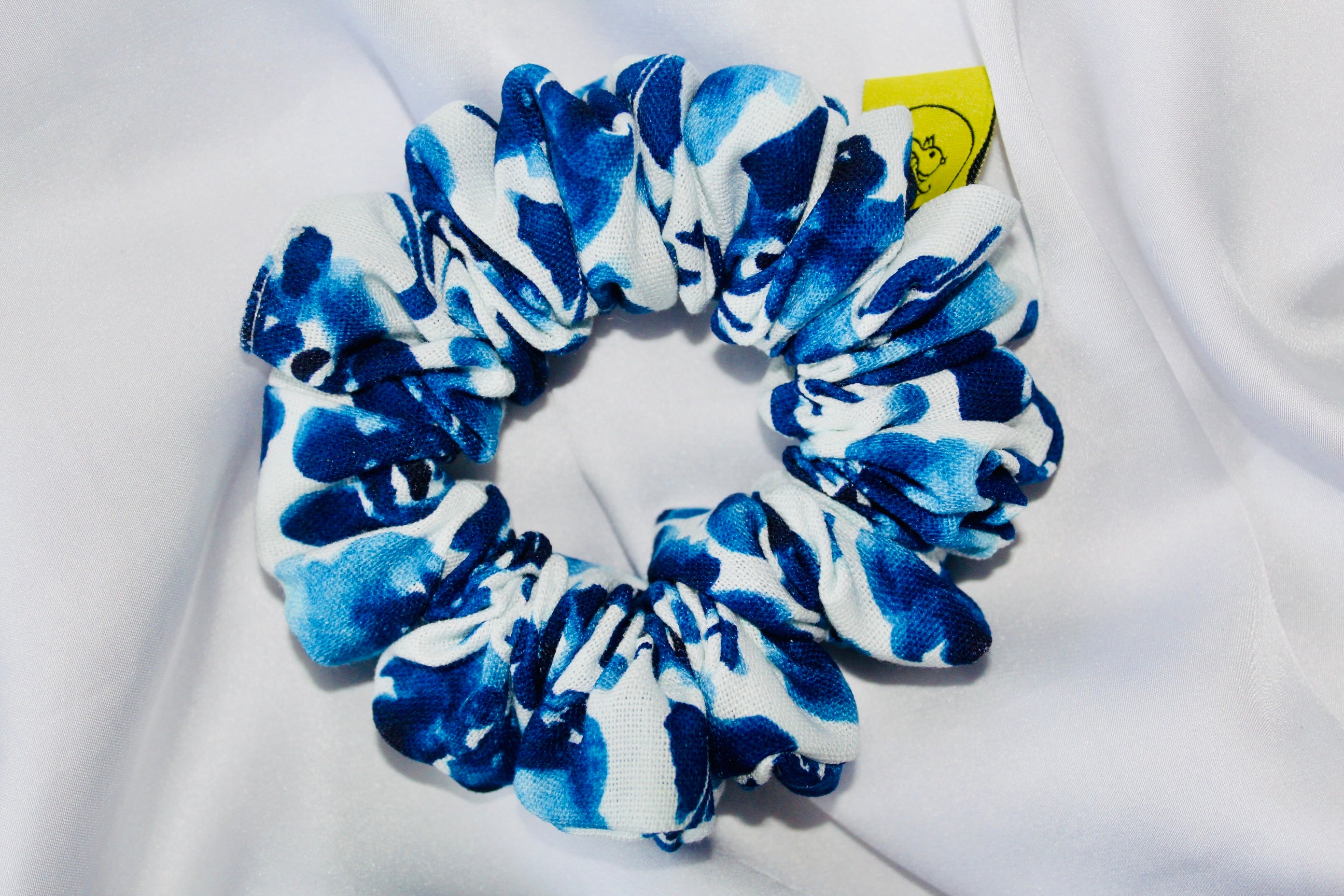 Blue Muse Large hair scrunchie