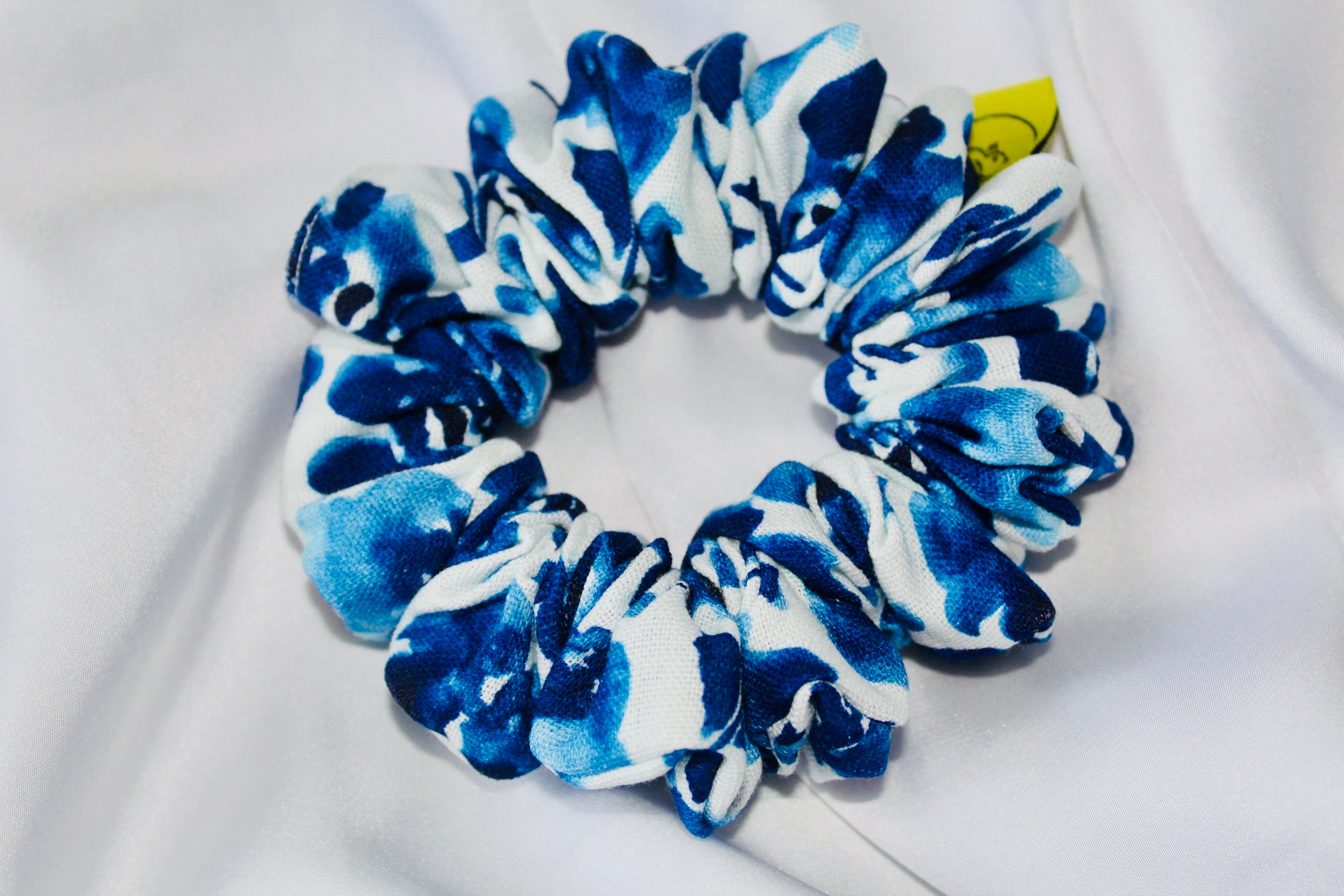 Blue Muse Large hair scrunchie