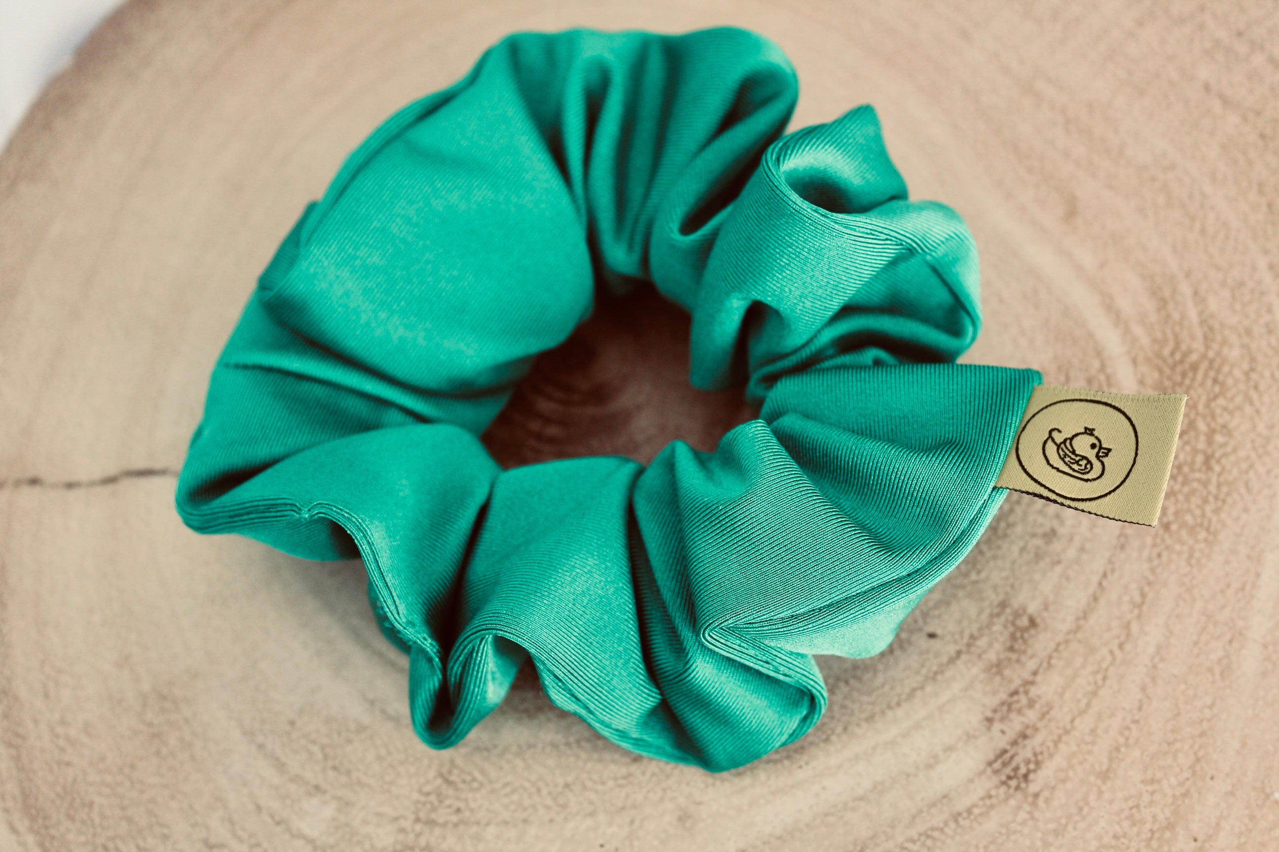 Green Large Active Scrunchie