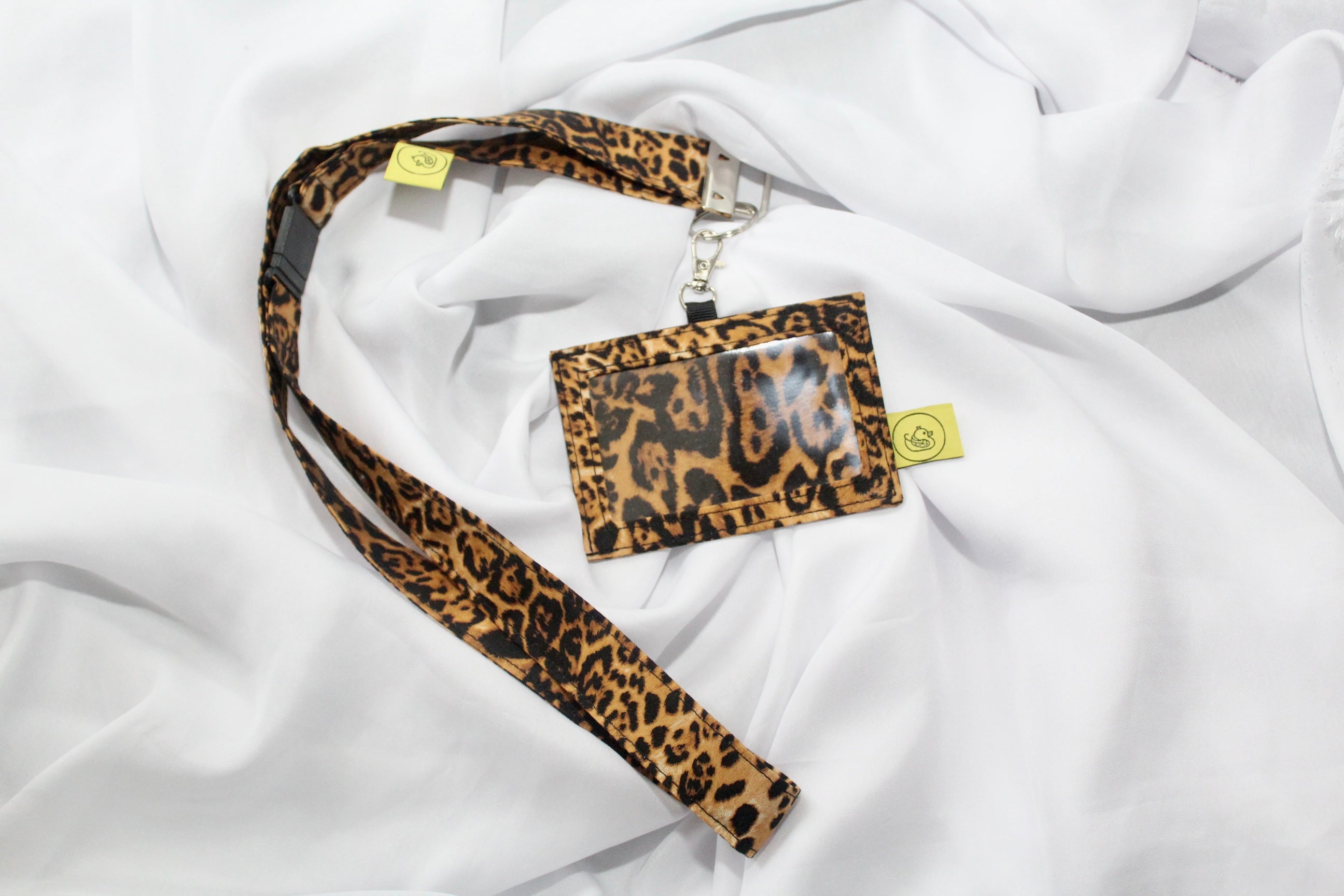 Bold Safari Cotton Landyard and ID Holder