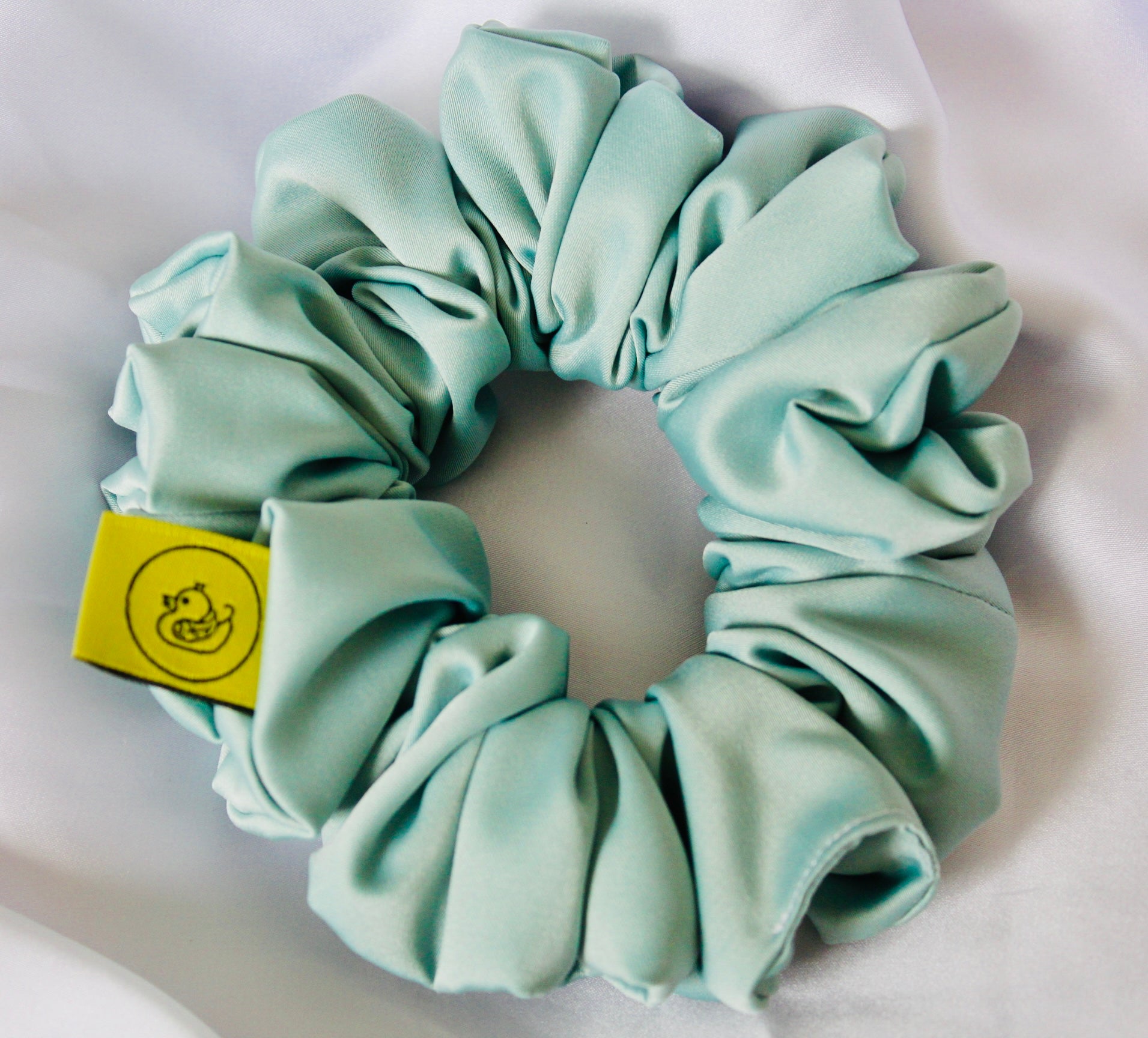 Mint Cloud Large hair scrunchie