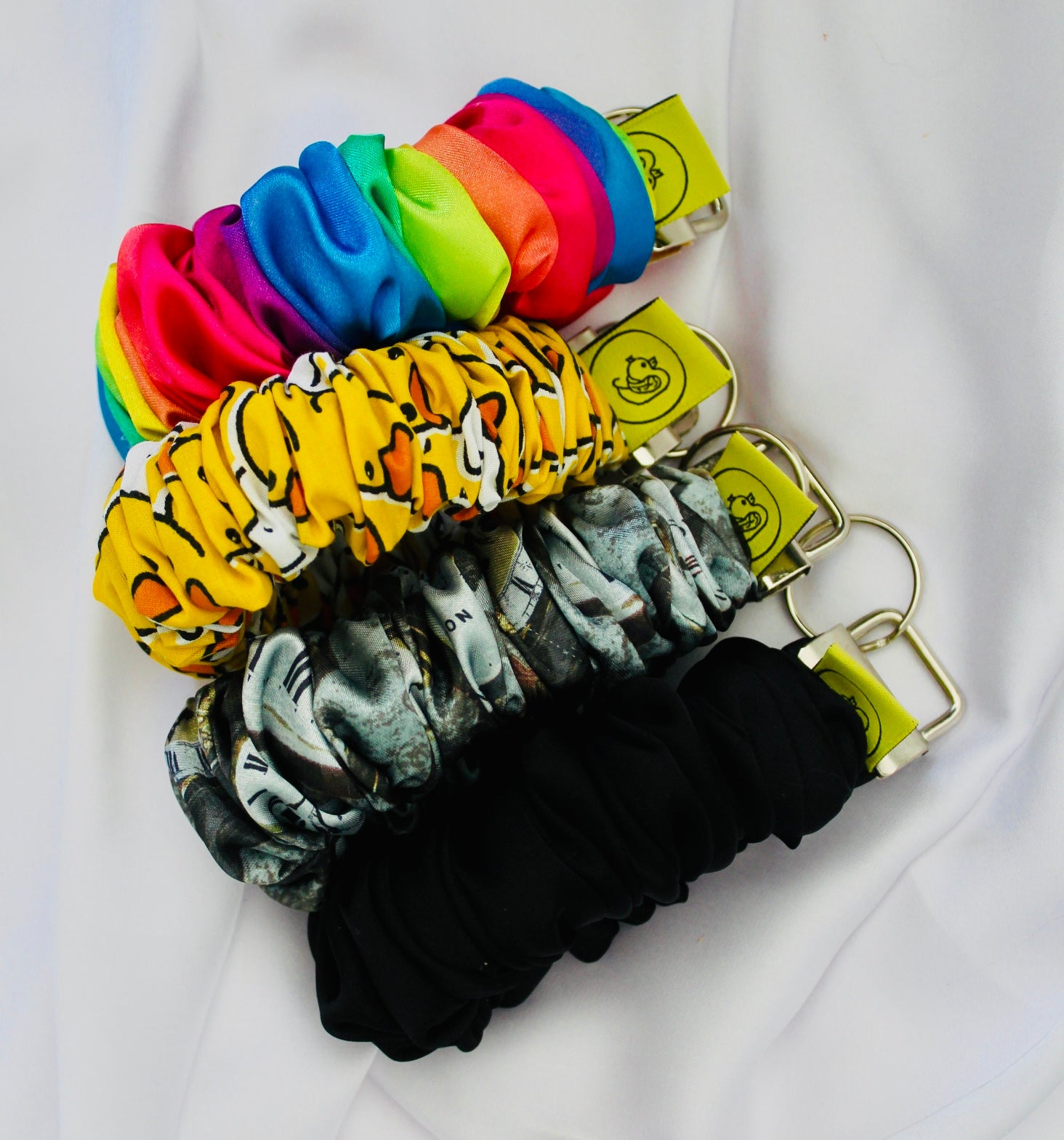 A stitch in time satin Scrunkey