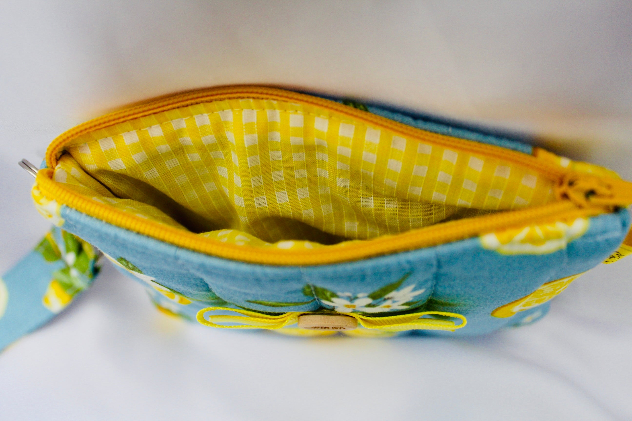 Lemons Purse and wrist strap