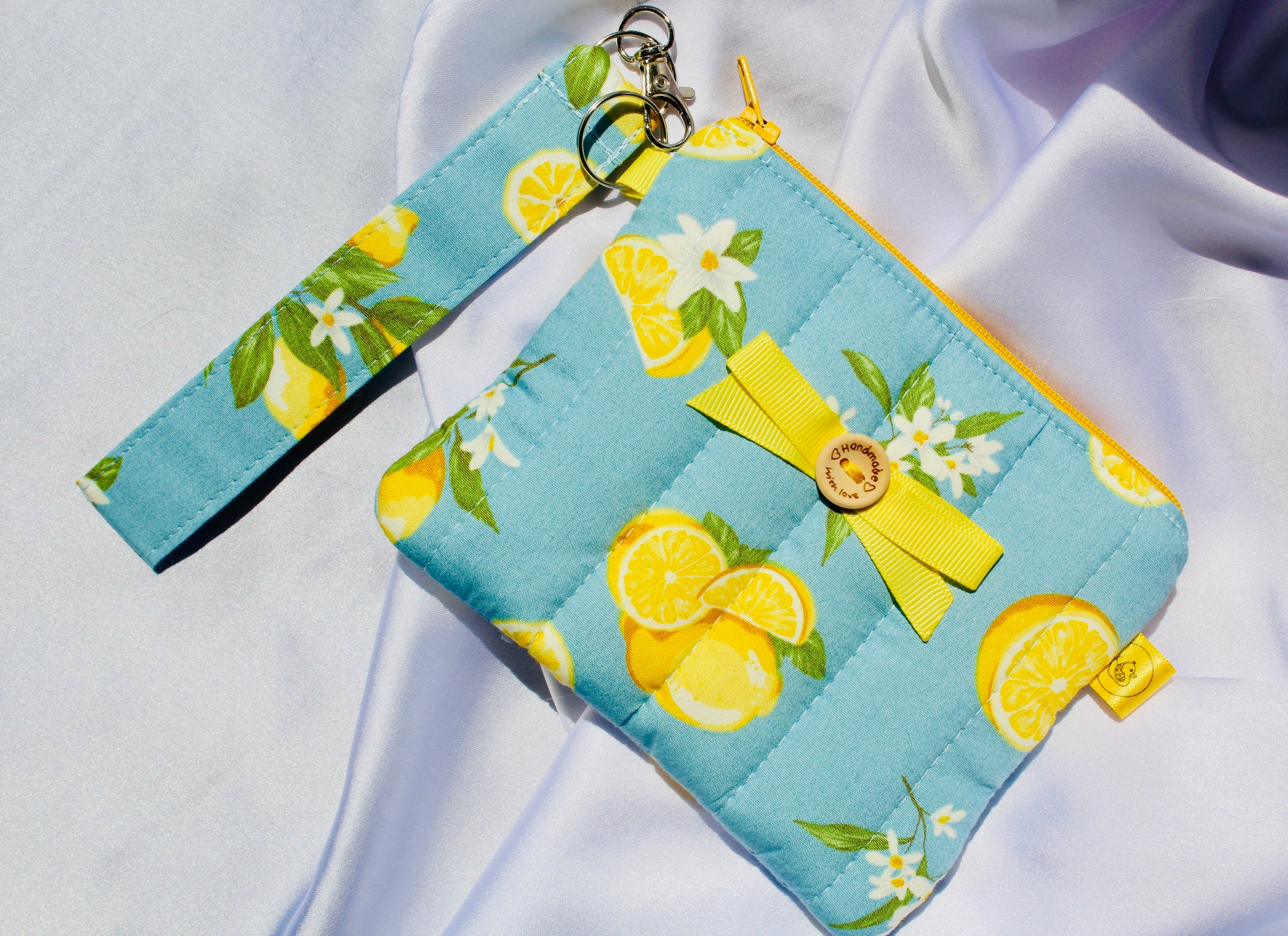 Lemons Purse and wrist strap