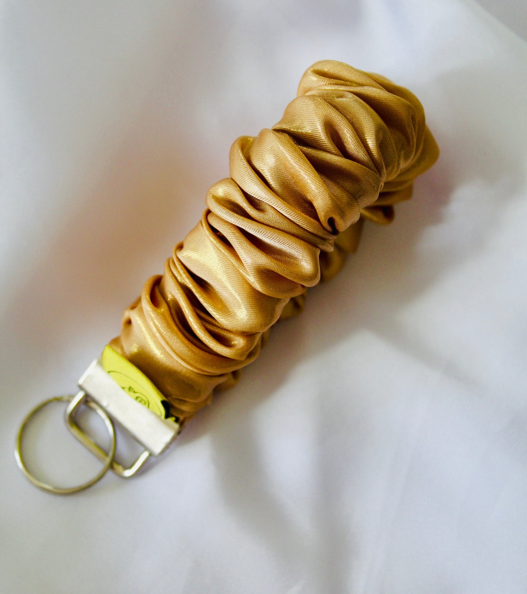 Gold Metallic Scrunkey