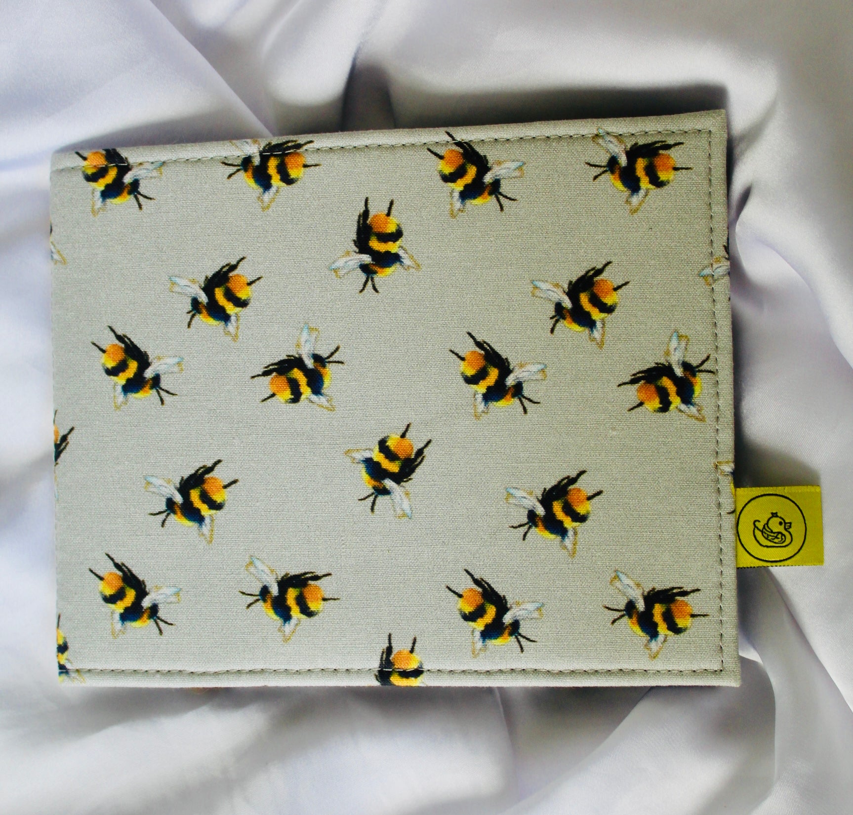 Grey Bumble Bee Disabled Badge Holder