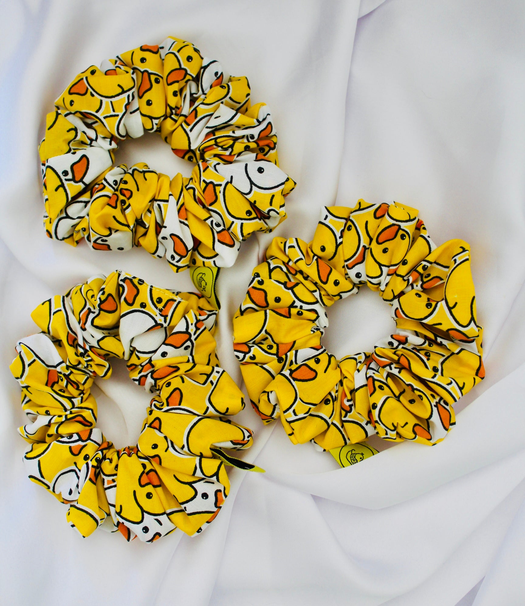 Rubber Ducky Hair Scrunchie