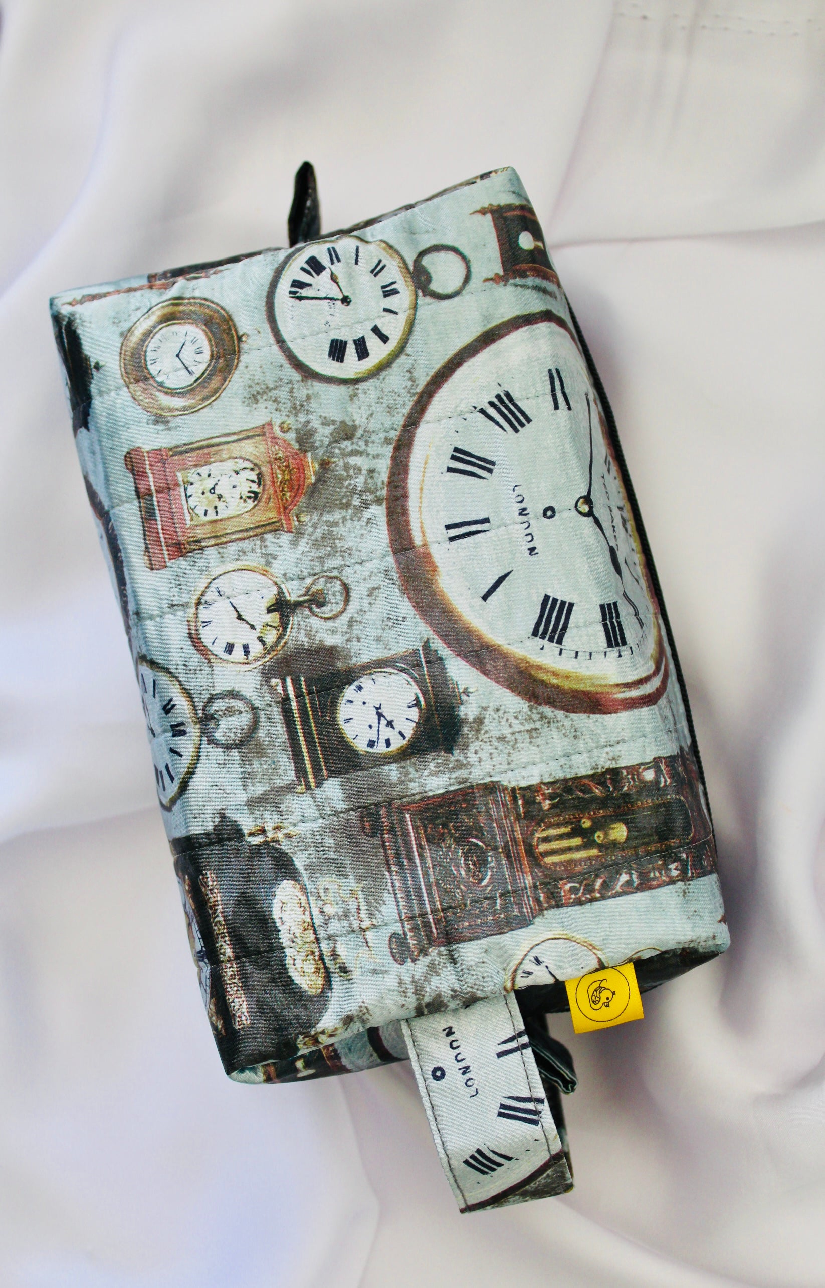A Stitch in Time Box cosmetic makeup bag Medium