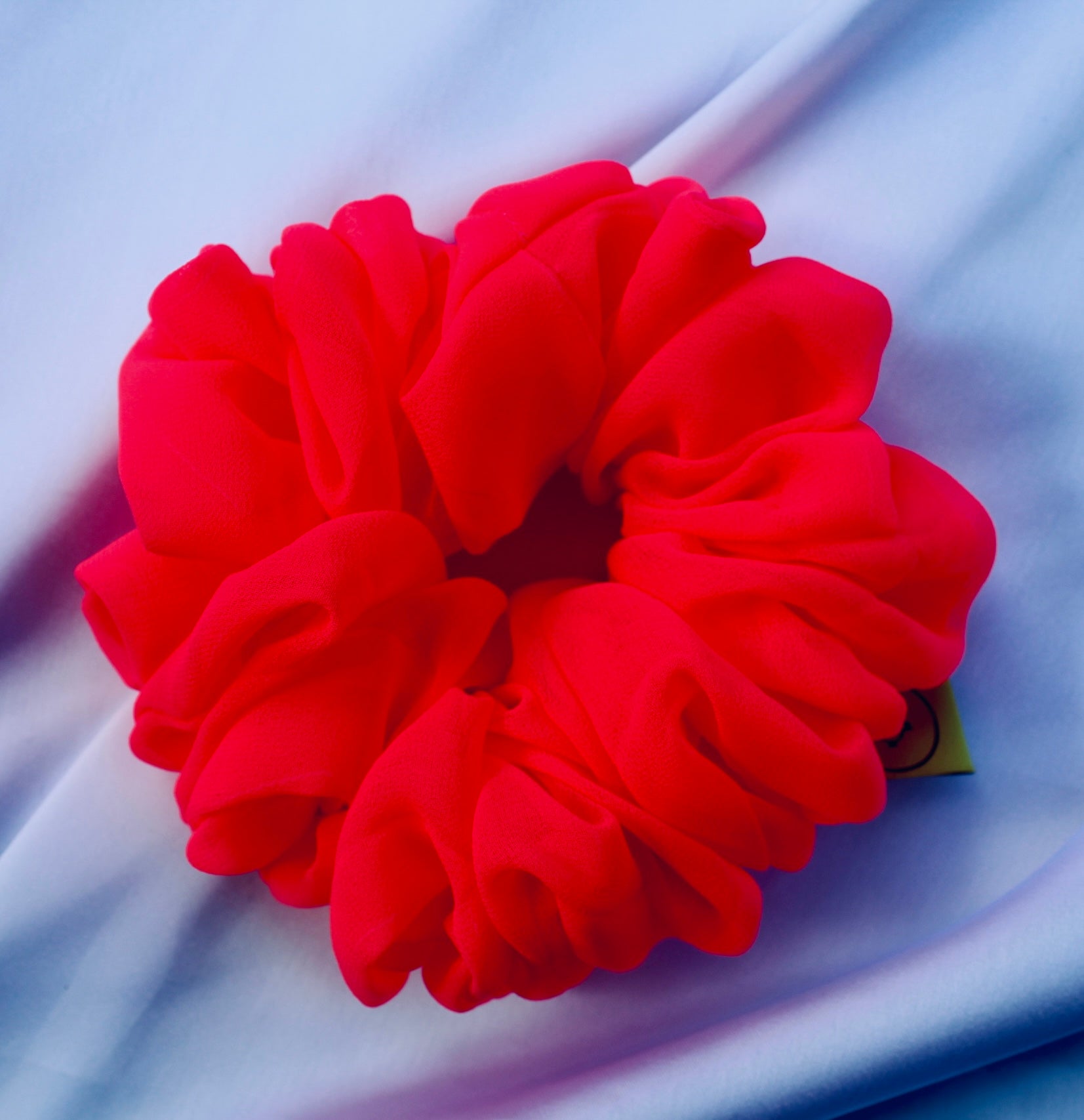 Calypso Chiffon Large hair scrunchie