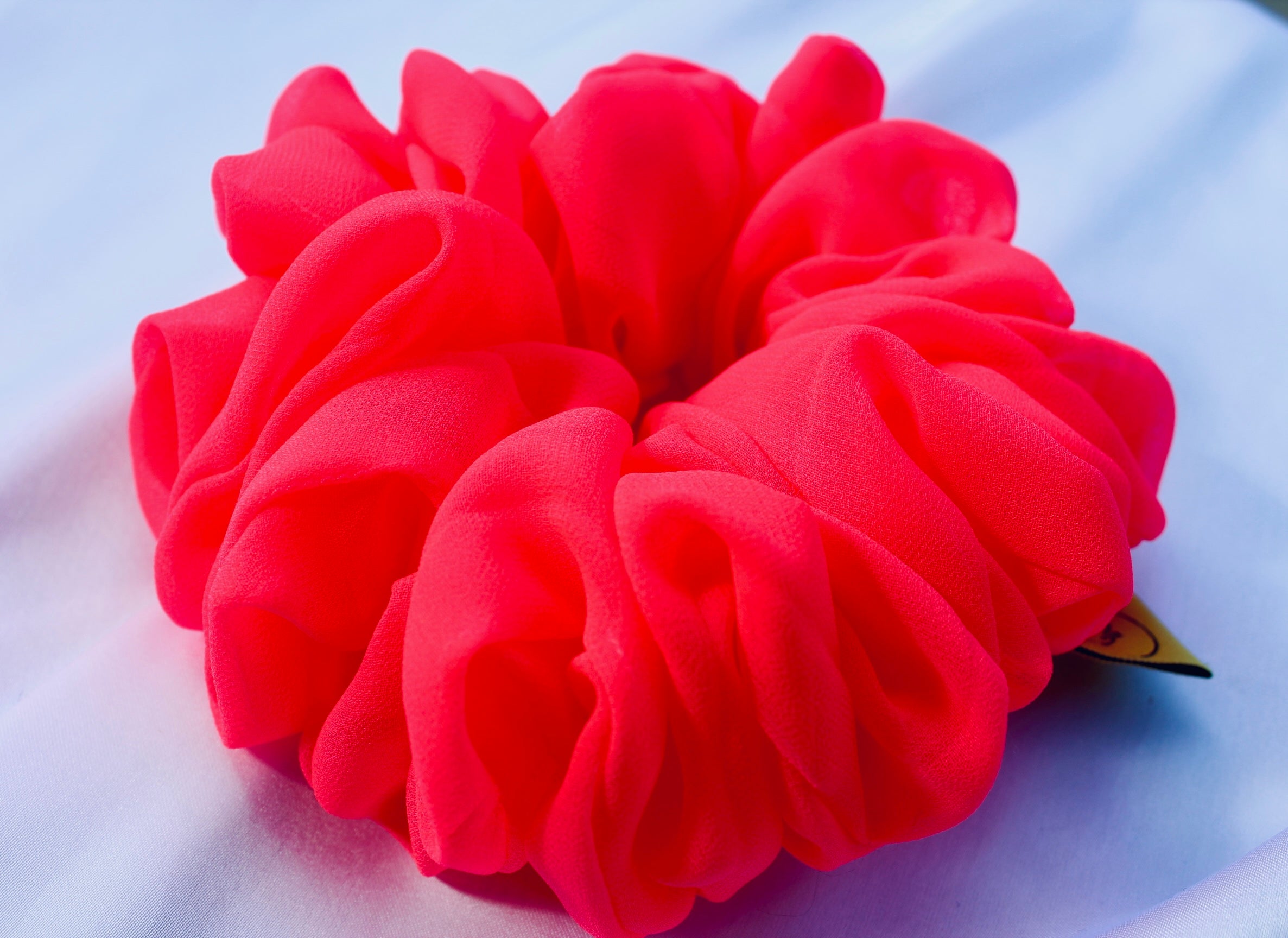 Calypso Chiffon Large hair scrunchie