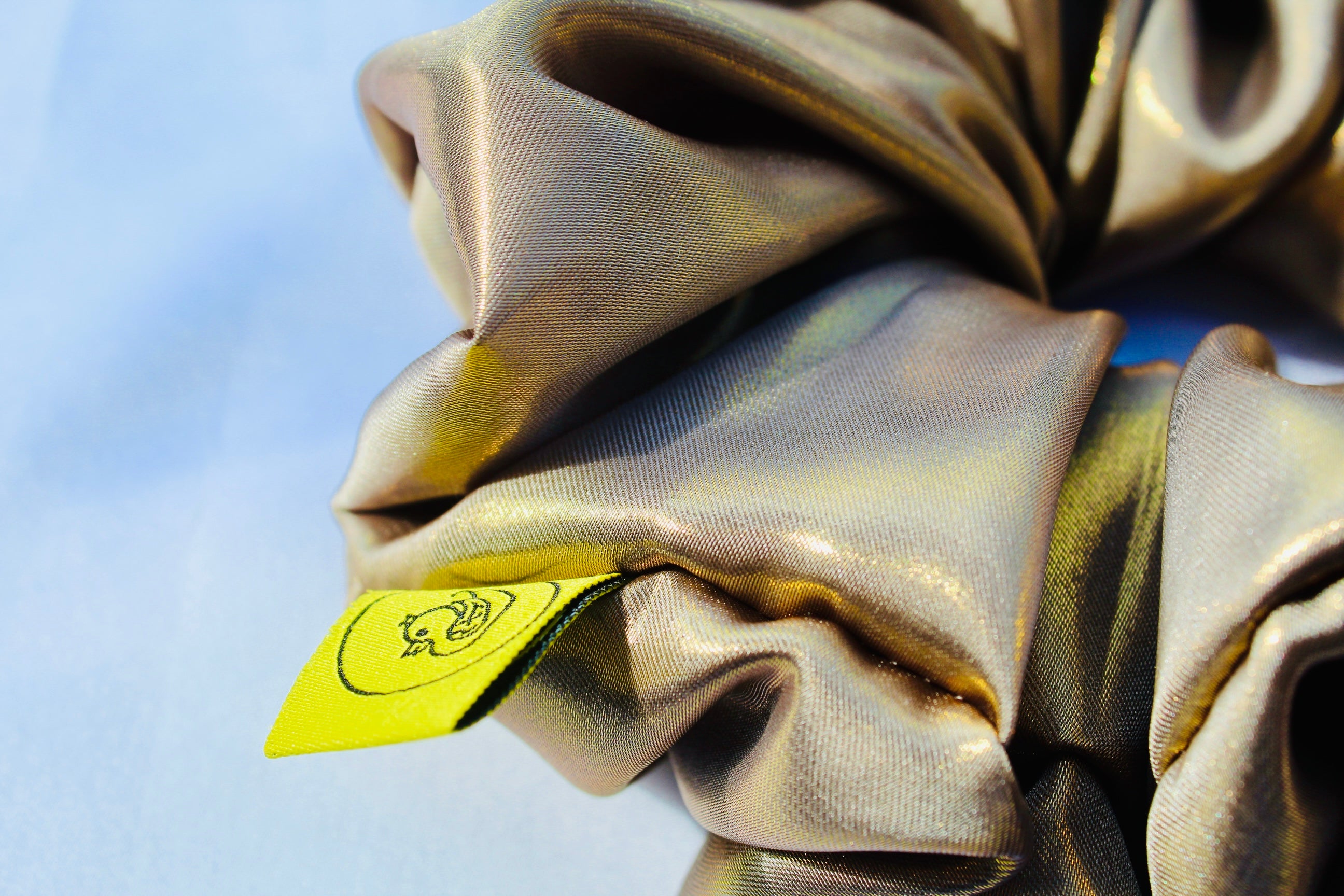 The Bronx Luxury XL Satin Hair scrunchie
