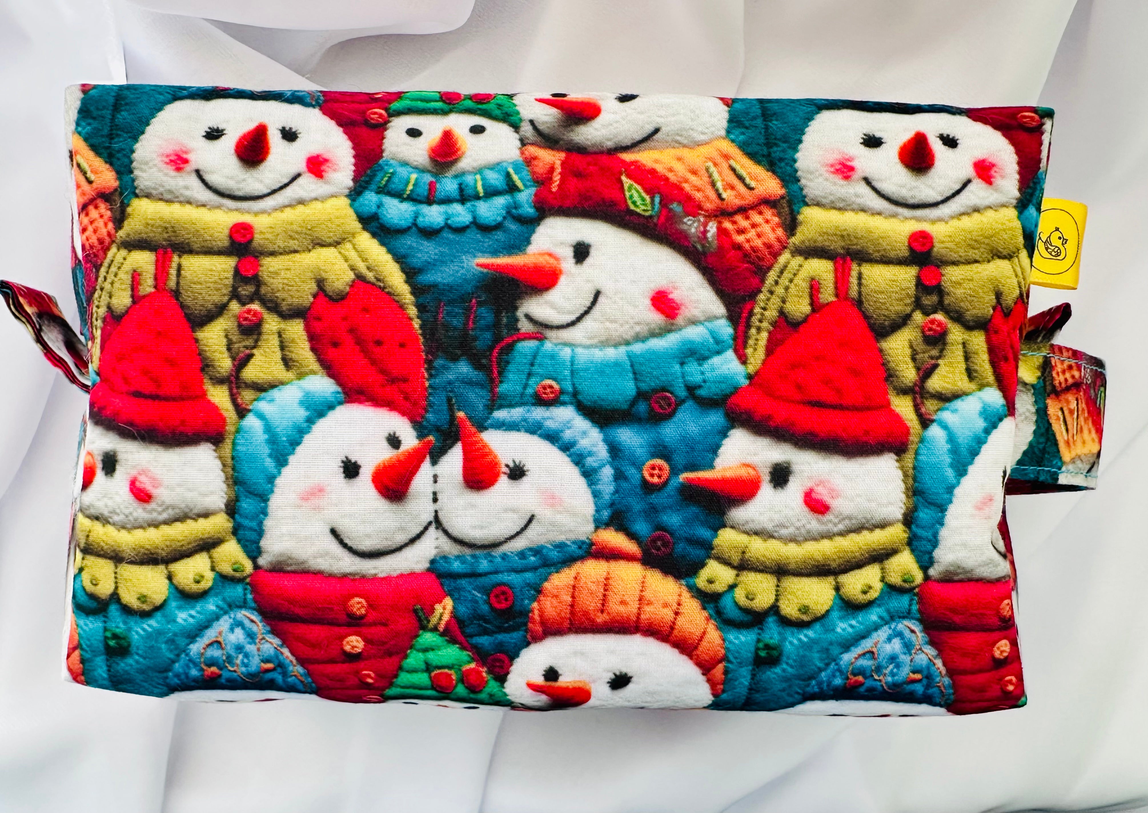 Christmas Tree Cookie Box cosmetic makeup bag Medium