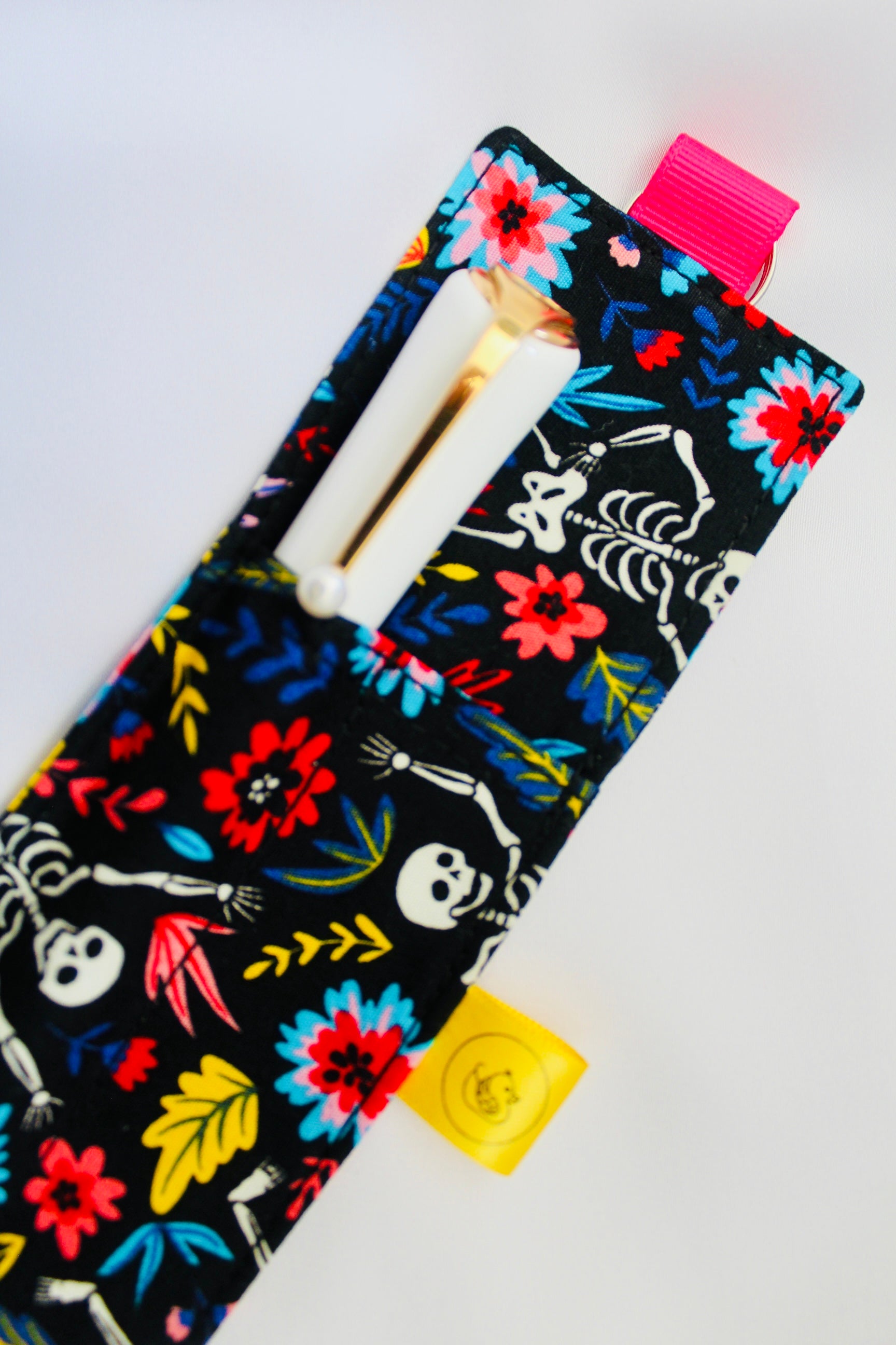 Skeleton Landyard Pen Holder
