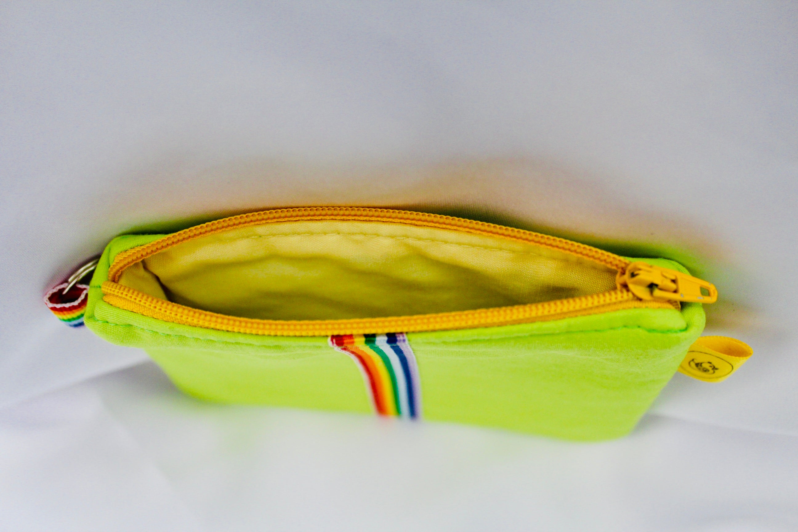Neon Green Coin Purse
