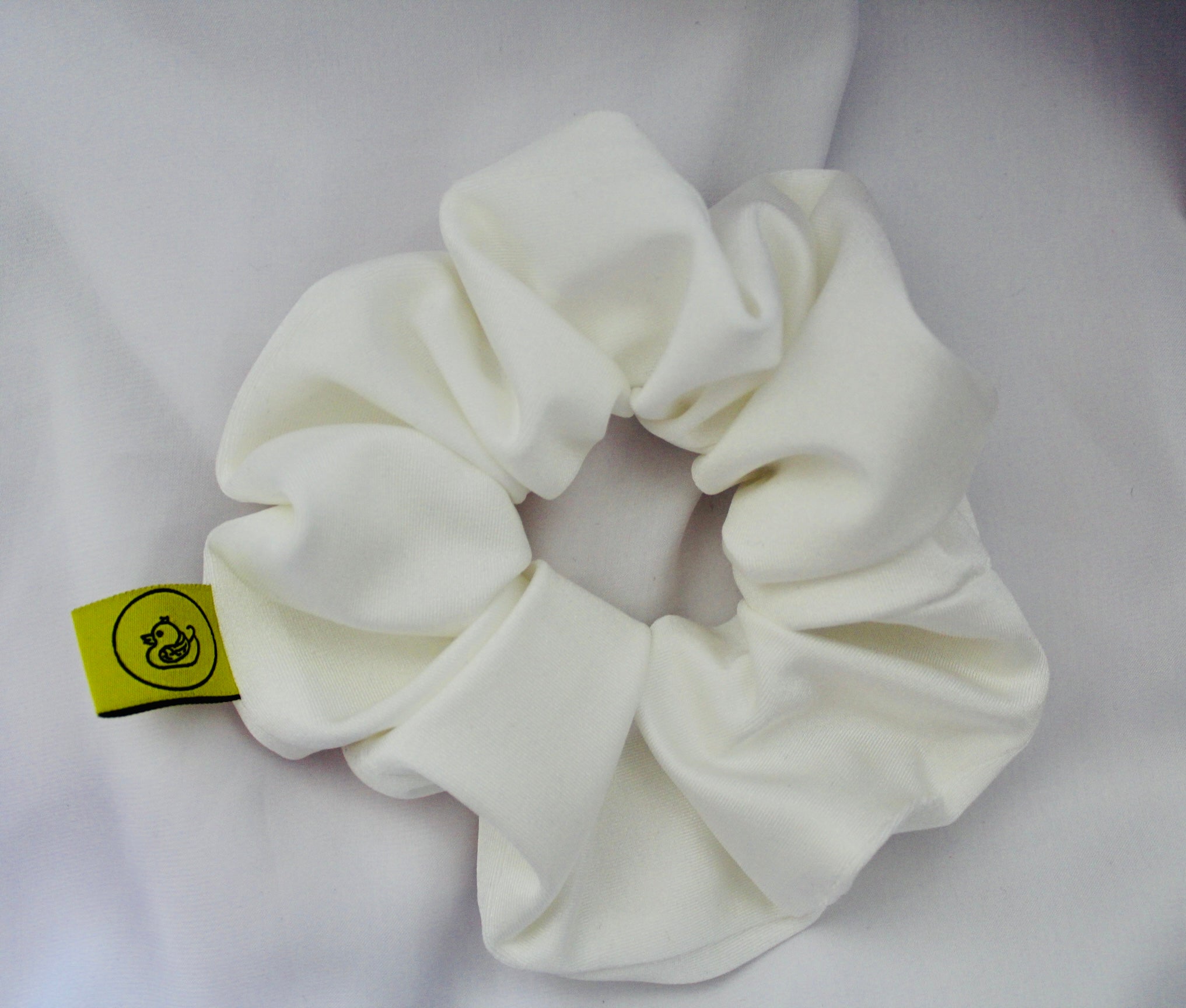Cream Active Scrunchie