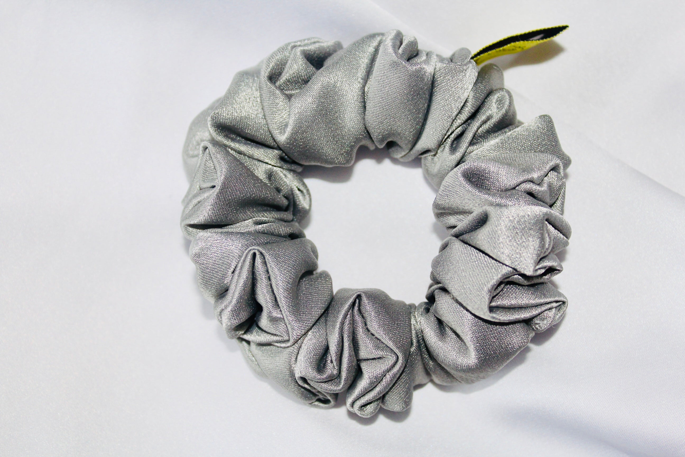 Shimmer Mini satin hair scrunchie