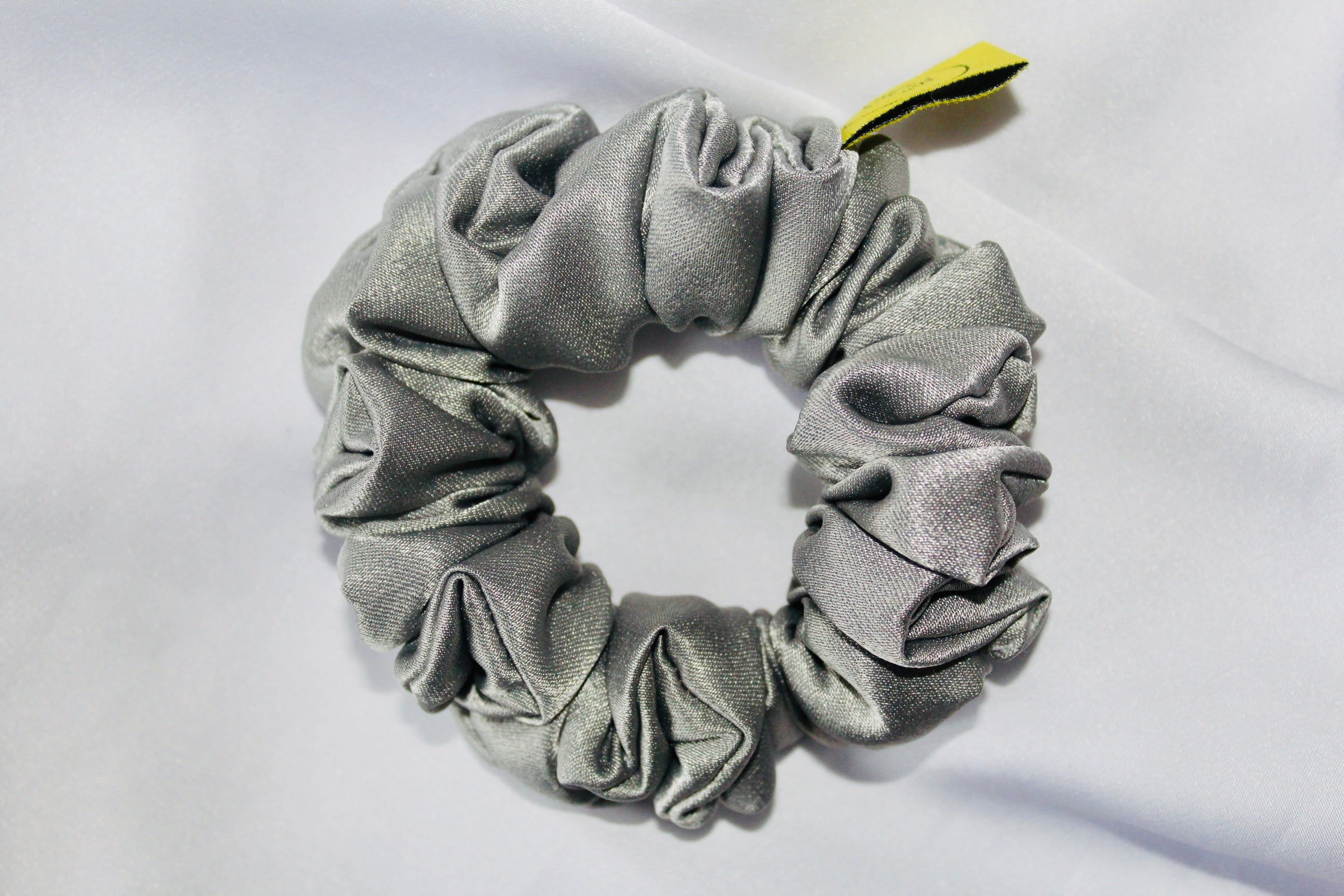Shimmer Mini satin hair scrunchie