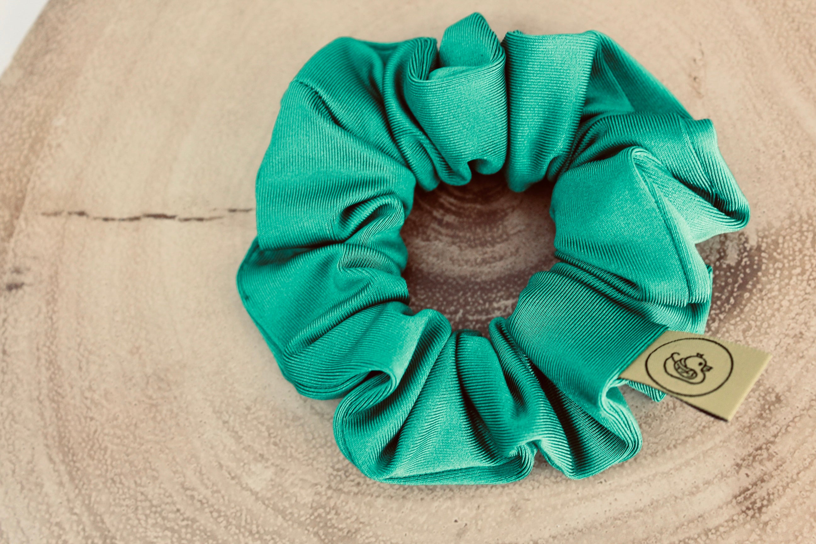 Green Regular Active Scrunchie
