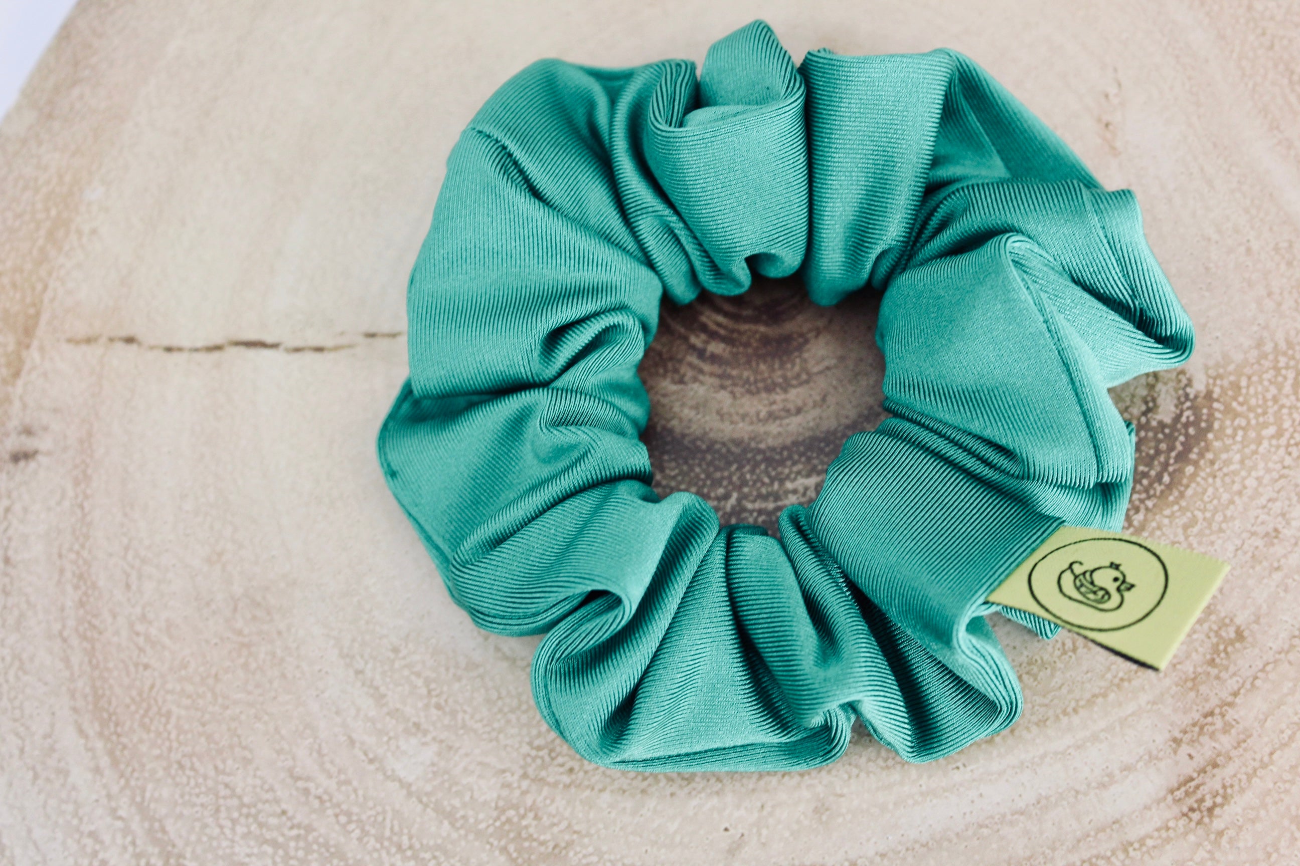 Green Regular Active Scrunchie