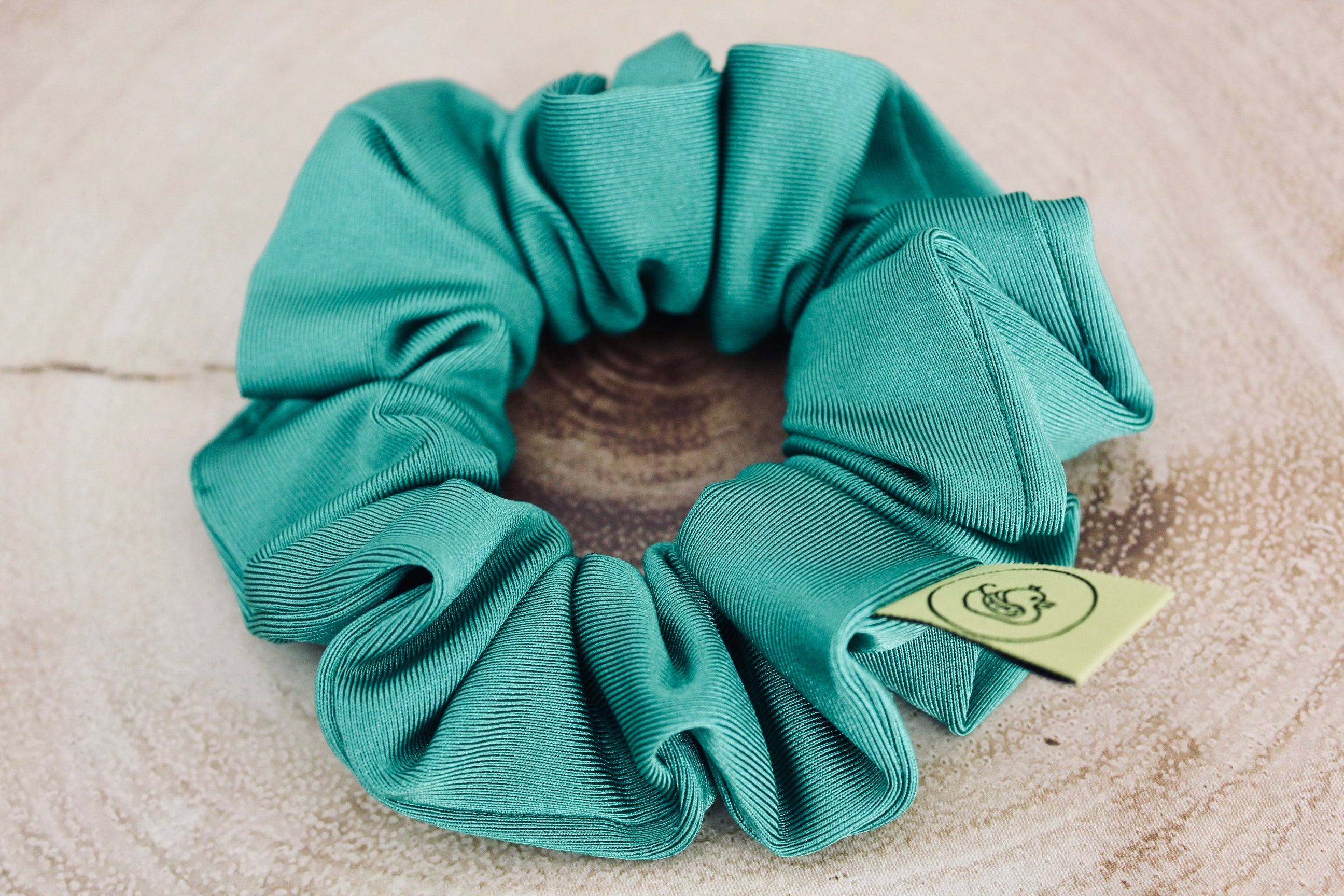 Green Regular Active Scrunchie