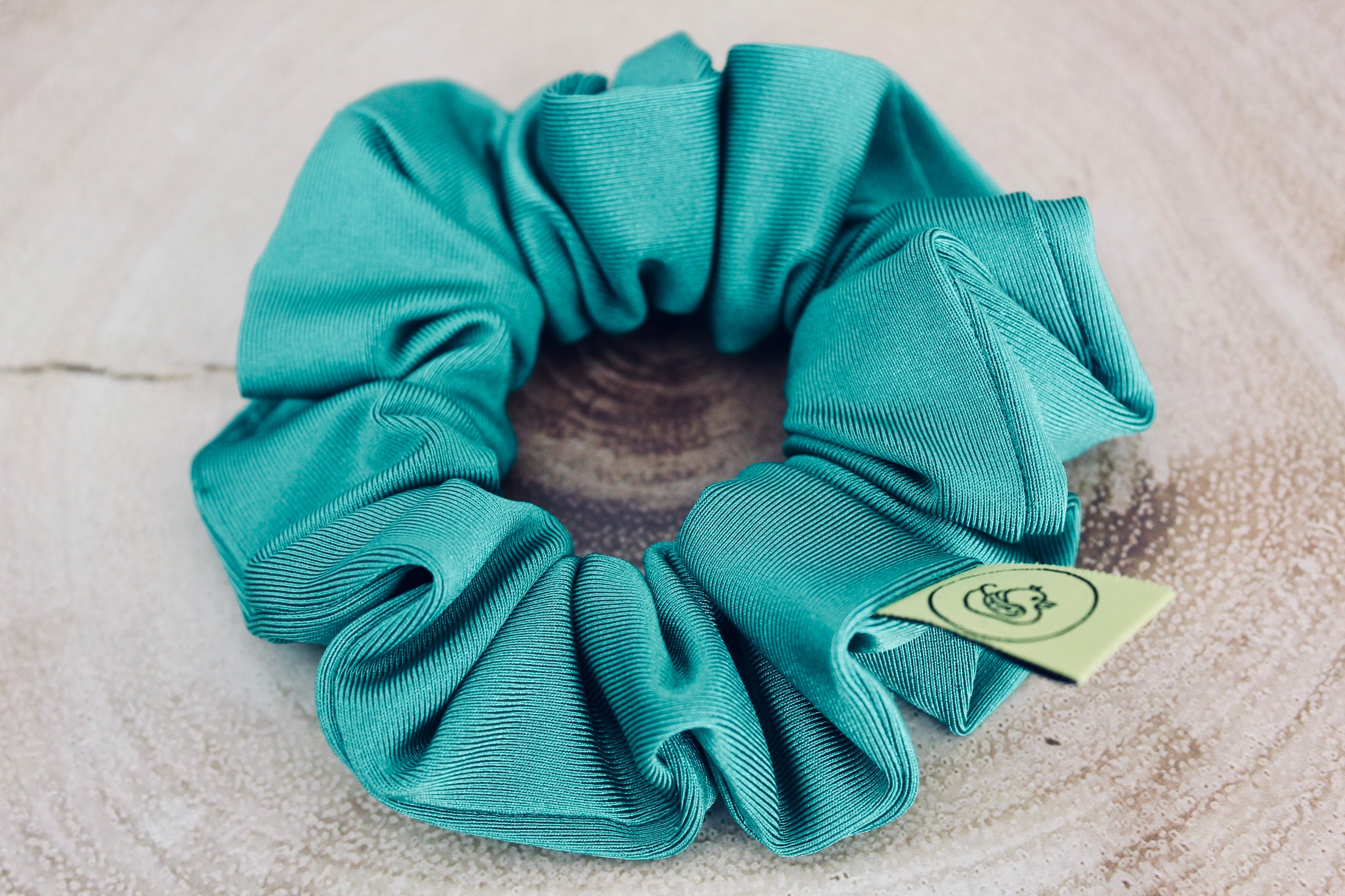 Green Regular Active Scrunchie