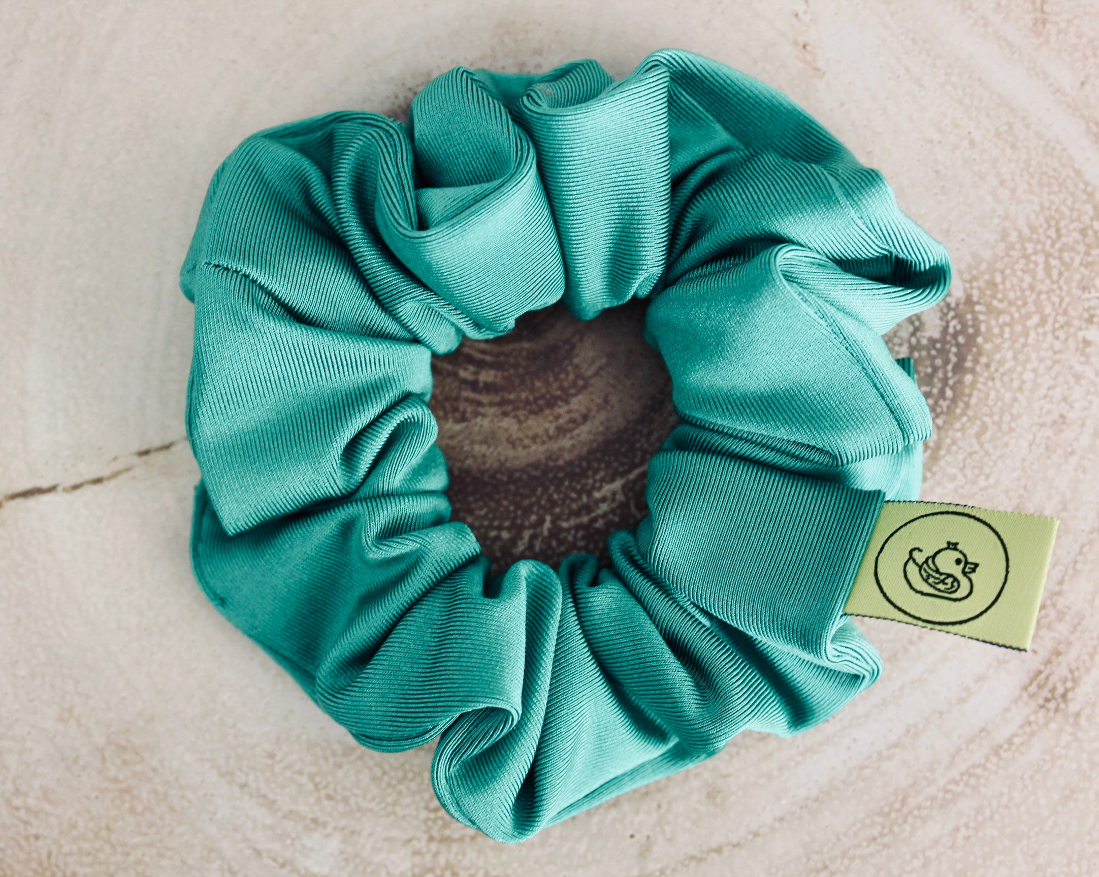 Green Large Active Scrunchie