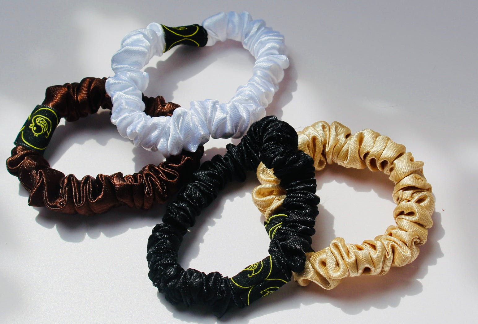 Chocolate Brown Super Skinny Hair Scrunchie