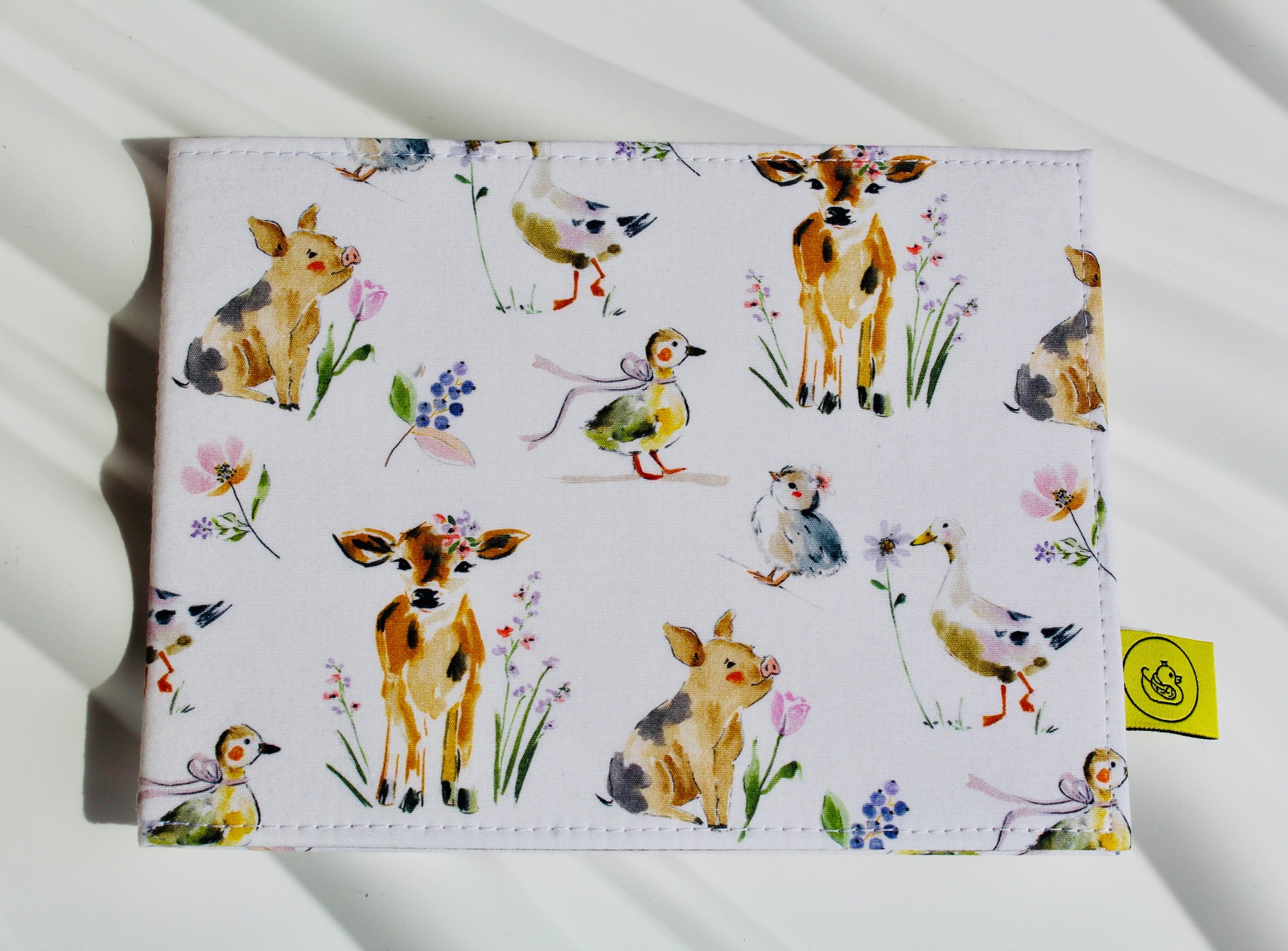 Farmyard Disabled Badge Holder Booklet Style