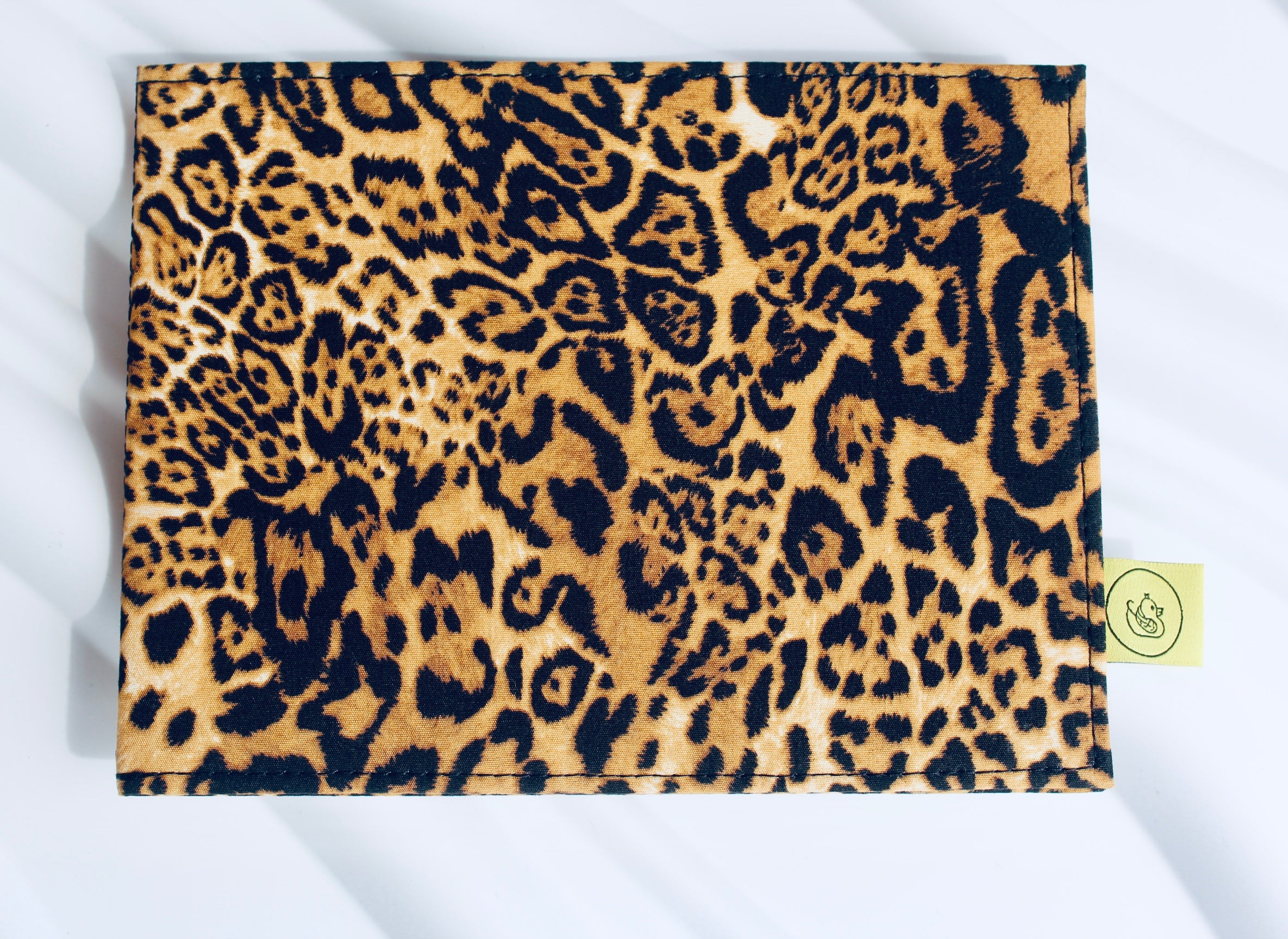 Leopard Print Disabled Badge Holder Booklet Style