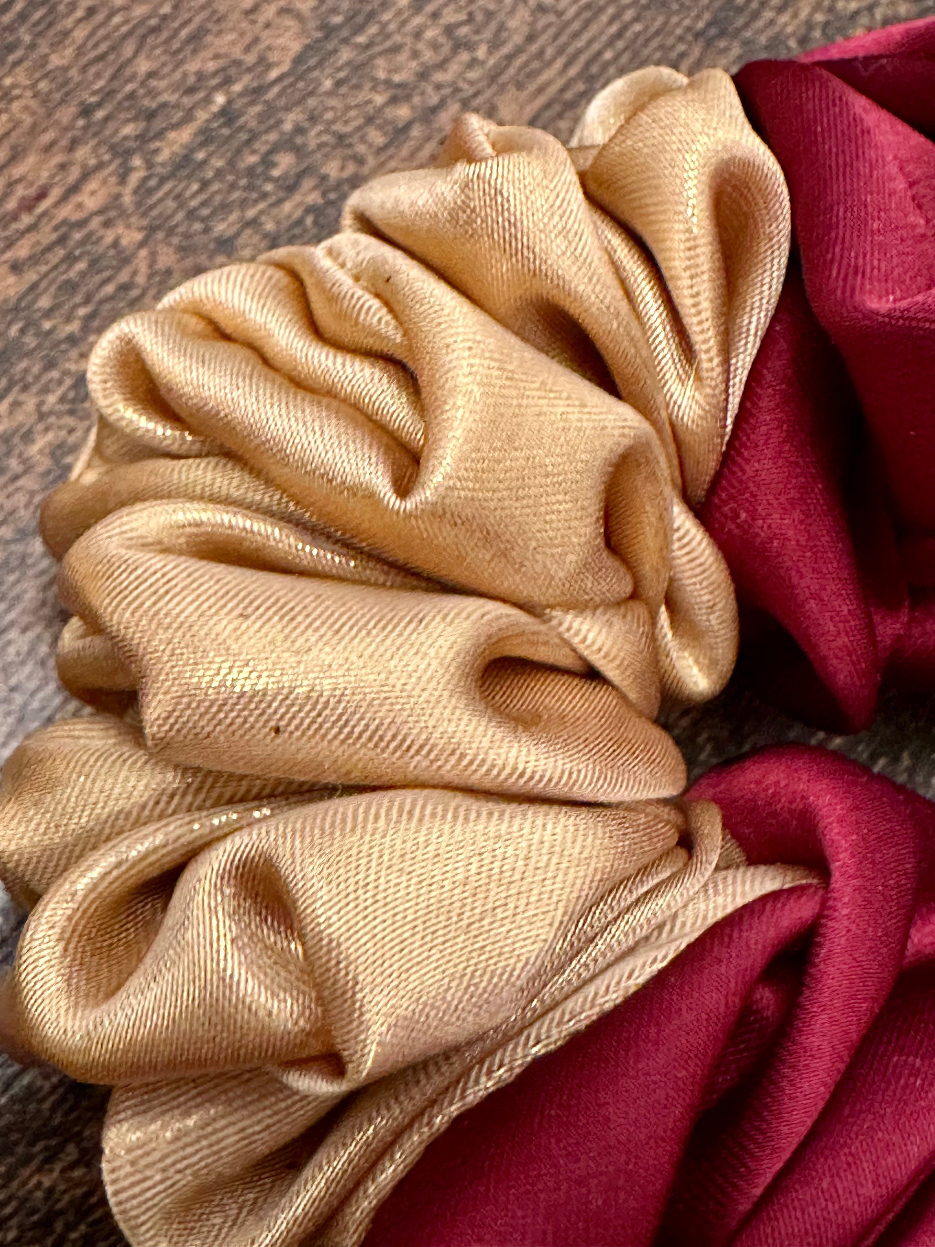 All Harry Potter Inspired Satin Hair Scrunchies